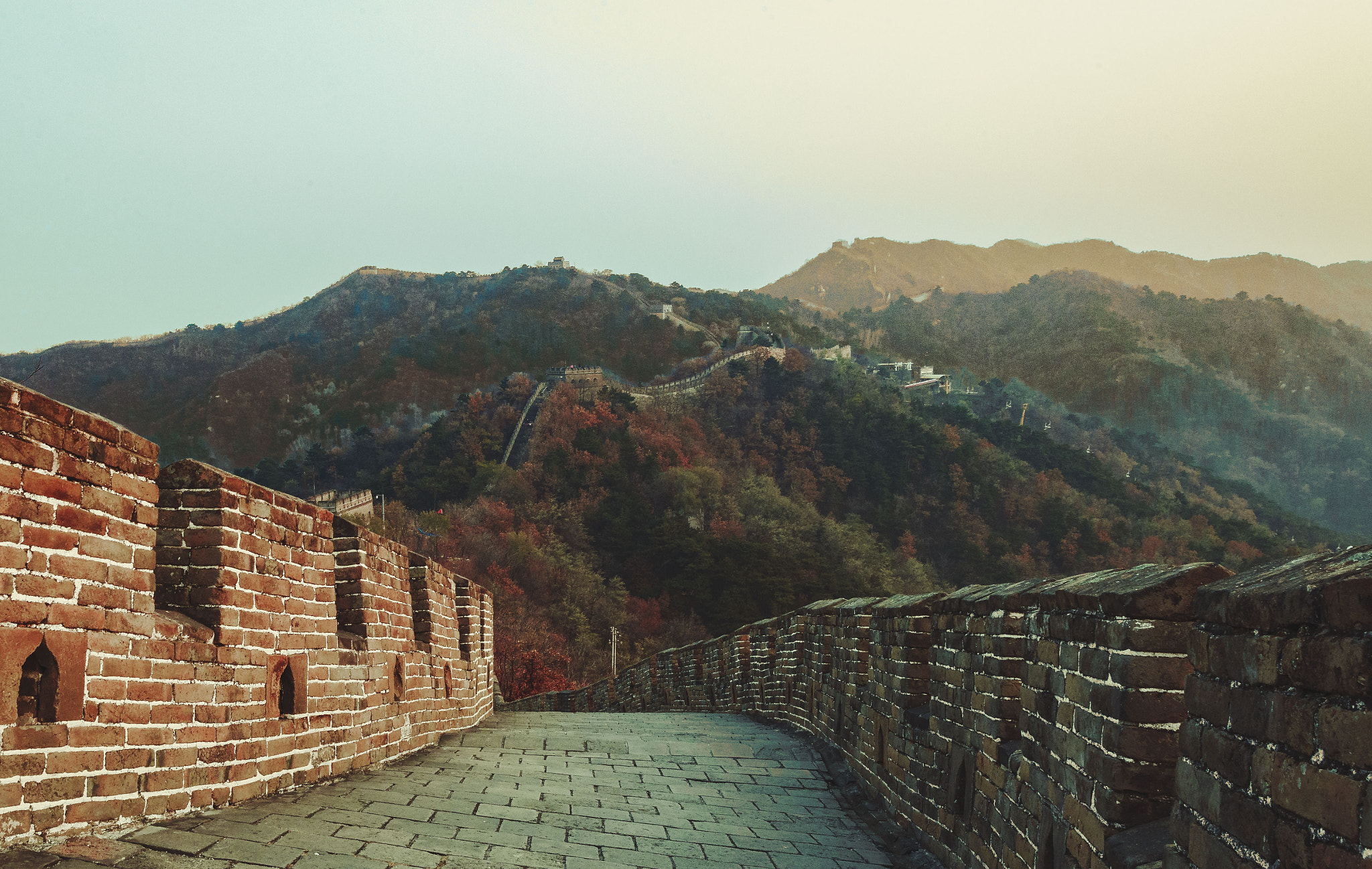 Nikon AF-S Nikkor 24mm F1.4G ED sample photo. The great wall in huairou photography