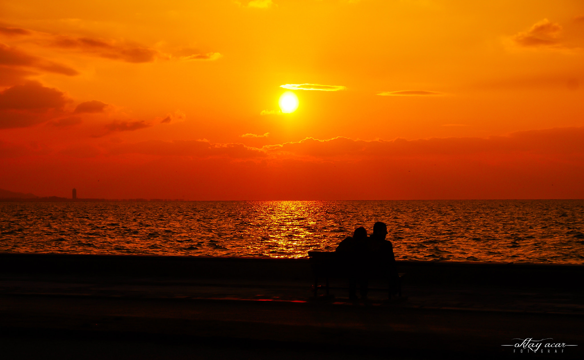 Nikon D200 sample photo. Sunset & İzmİr photography