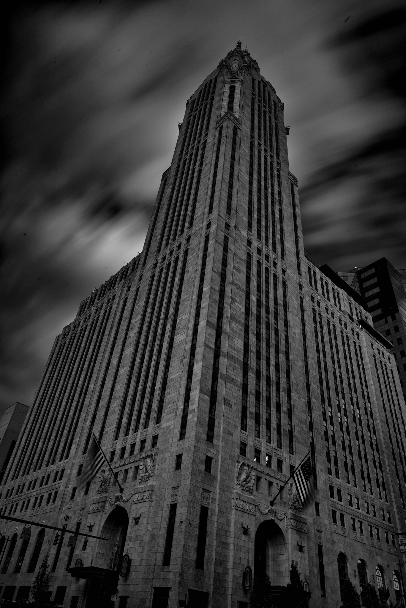 Nikon AF-S Nikkor 24mm F1.8G ED sample photo. Moving clouds and still architecture photography