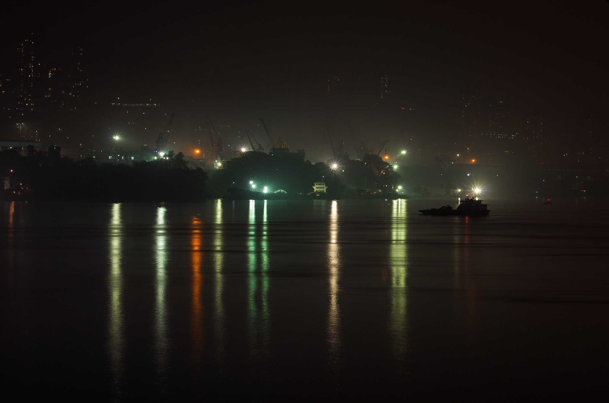 Pentax K-5 sample photo. Changjiang river chongqing photography