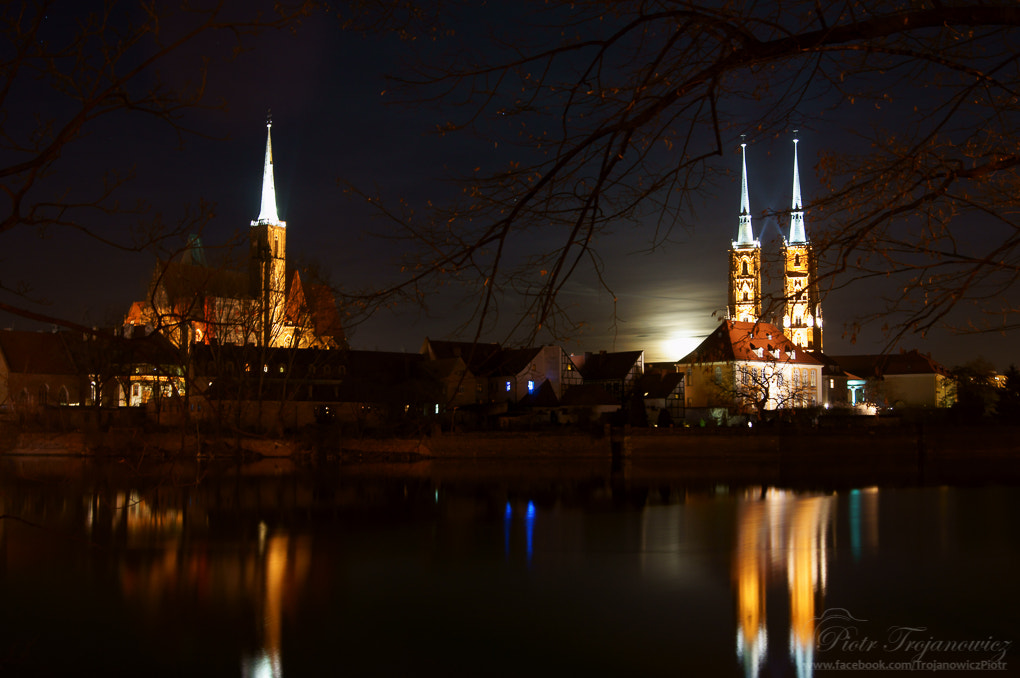 Sony SLT-A55 (SLT-A55V) sample photo. Wrocław ostrów tumski photography