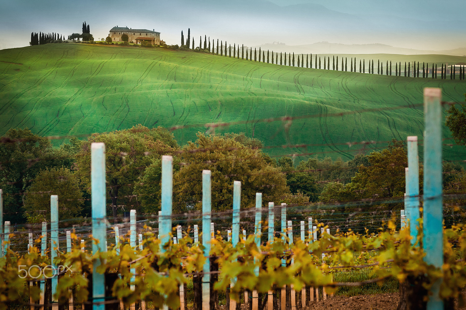 Canon EOS 50D + Canon EF 85mm F1.2L II USM sample photo. Rural countryside in italy region of tuscany photography