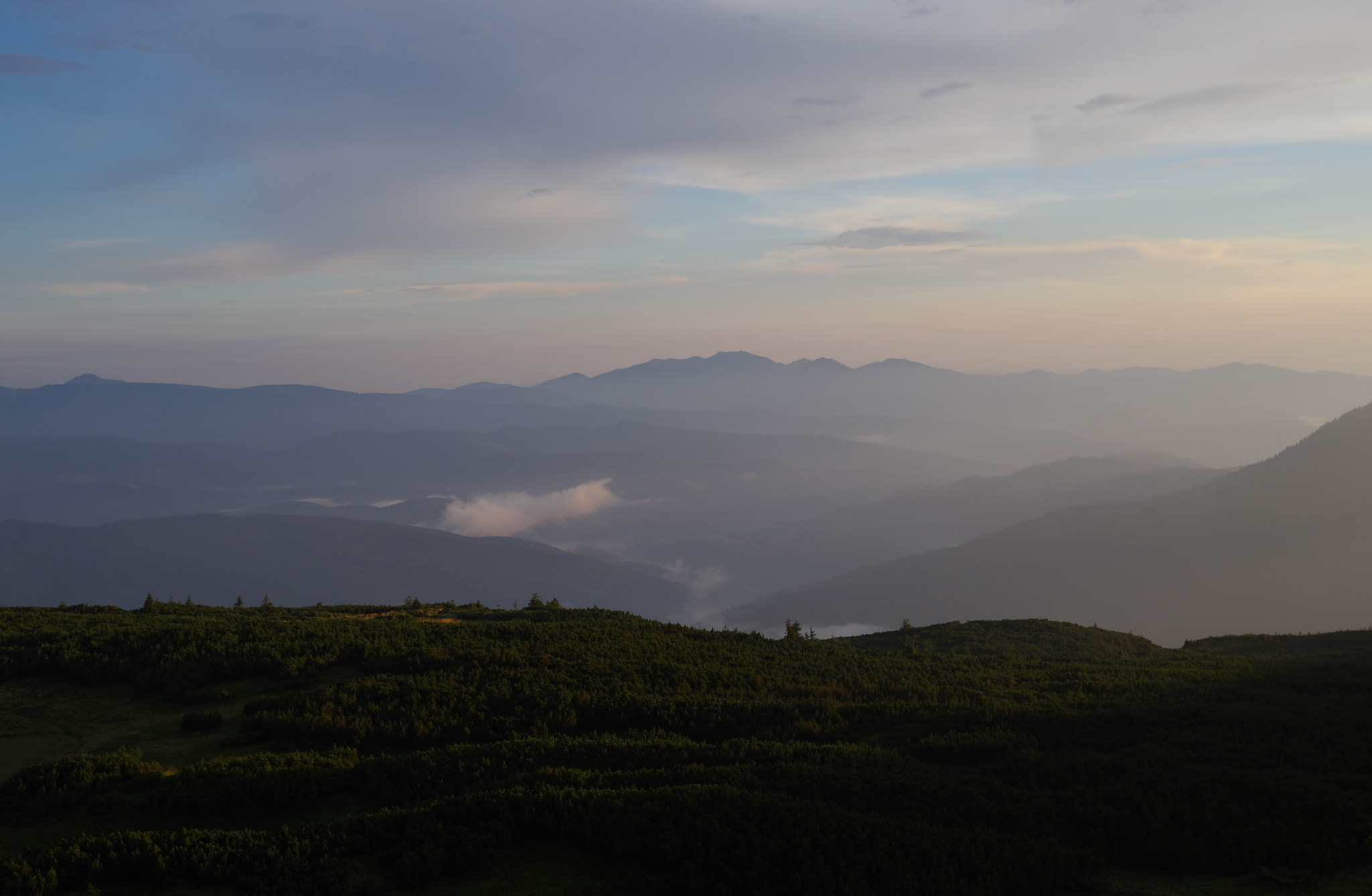 Pentax smc DA 18-55mm F3.5-5.6 AL WR sample photo. Carpathian mountains photography