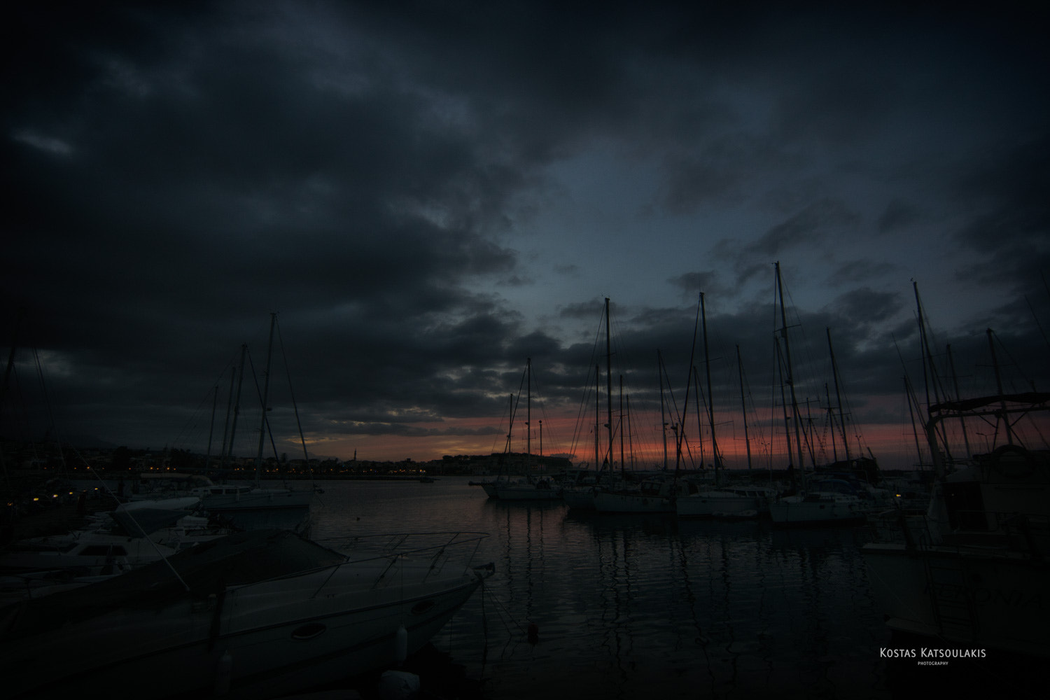Sony ILCA-77M2 + 20mm F2.8 sample photo. Marina sunset photography