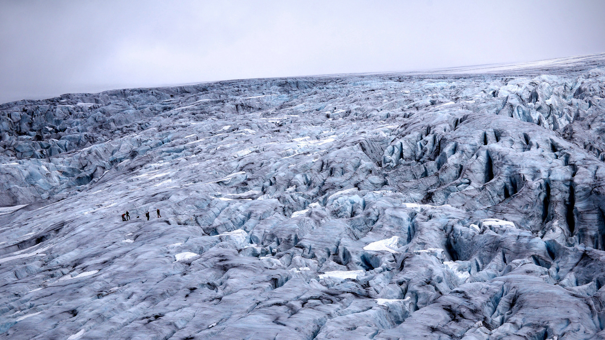Pentax K-r sample photo. Glacier photography