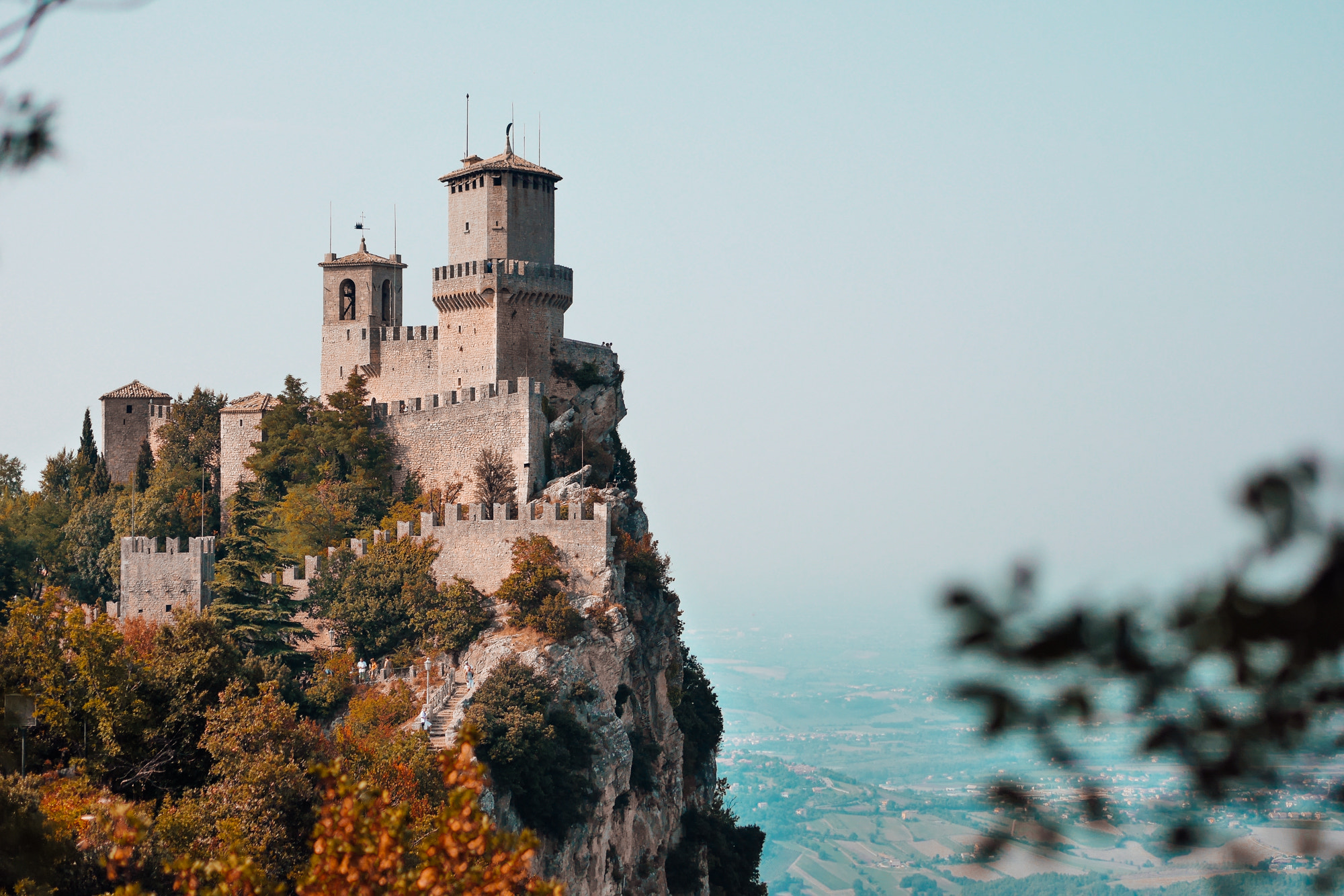 Panasonic Lumix DMC-GM1 + Olympus M.Zuiko Digital 45mm F1.8 sample photo. Guaita tower, san marino photography