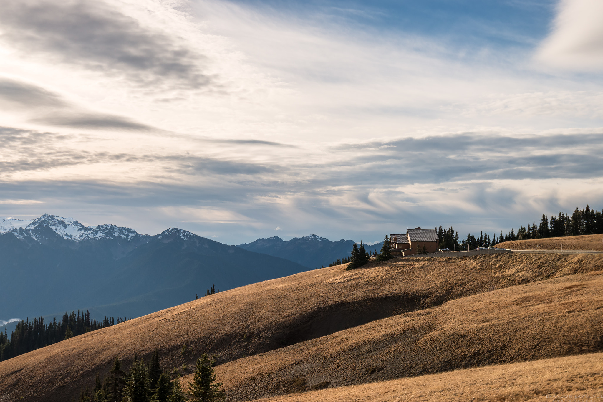 Canon EF 16-35mm F4L IS USM sample photo. Rolling hills in the mountains photography