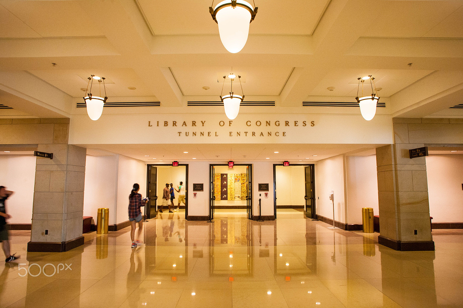 Canon EOS 5D sample photo. Visitors centre in us capitol photography