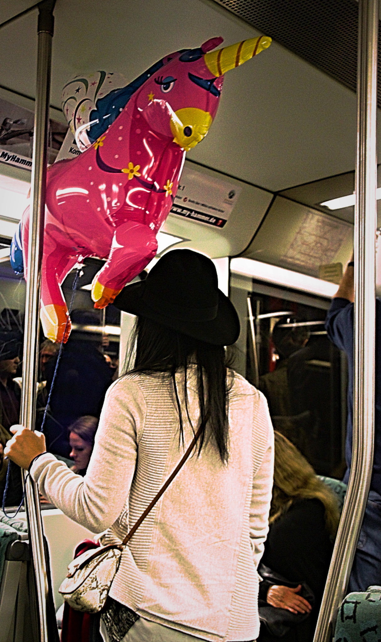 Canon EOS 500D (EOS Rebel T1i / EOS Kiss X3) sample photo. Flying pink unicorn photography