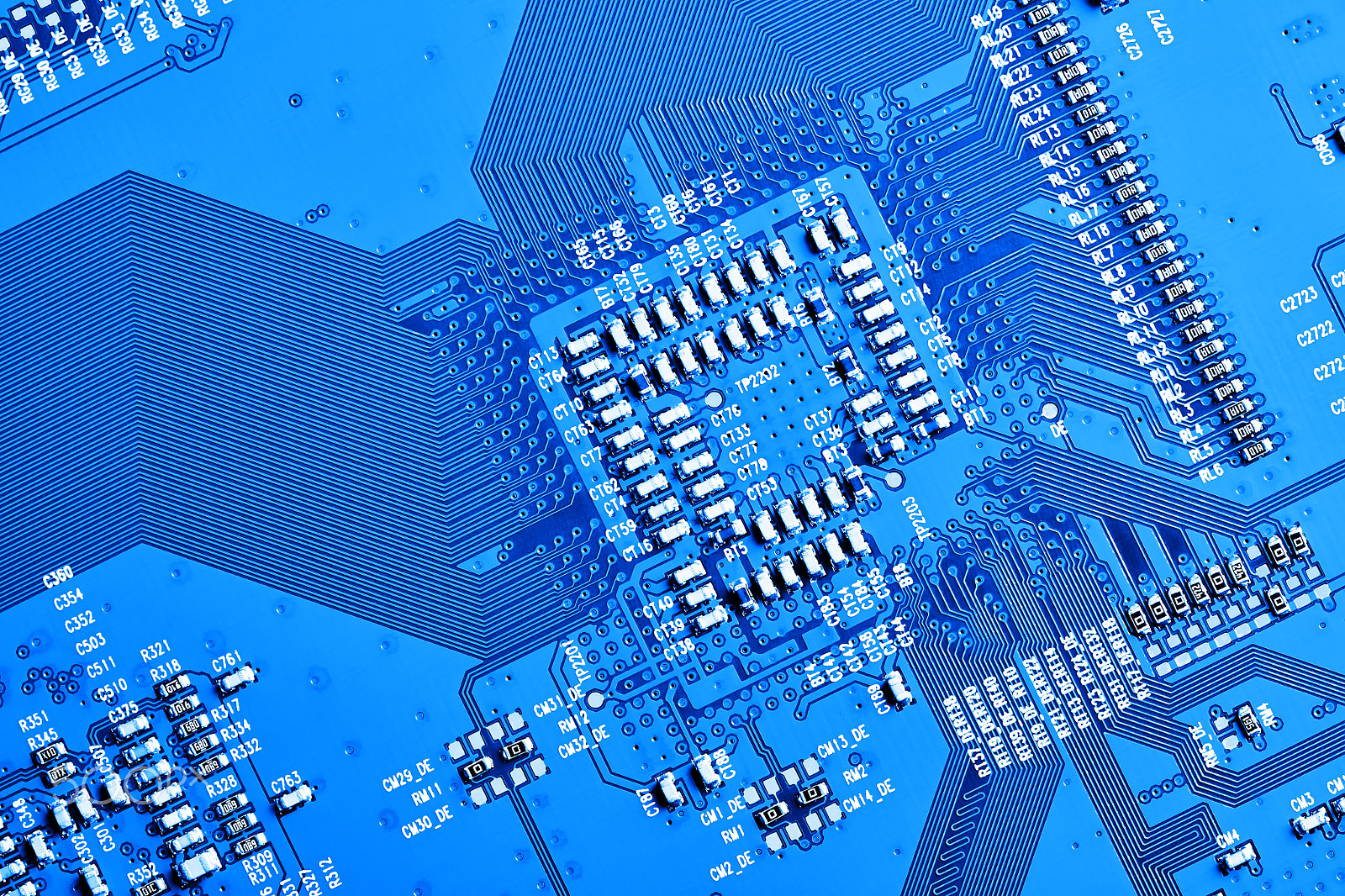 Canon EOS 50D + Canon EF 100mm F2.8 Macro USM sample photo. Electronic circuit board close up. photography