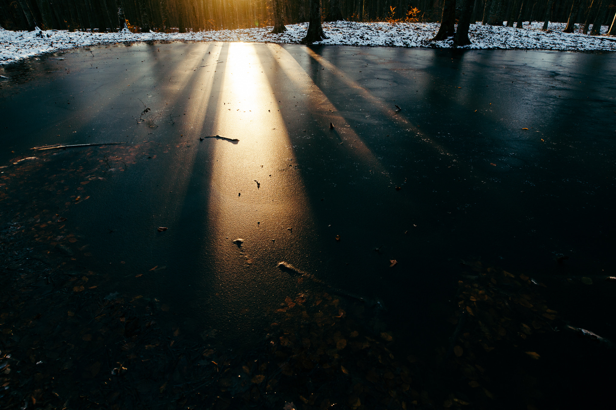 Canon EOS 5D Mark II + Sigma 20mm F1.4 DG HSM Art sample photo. Black ice photography