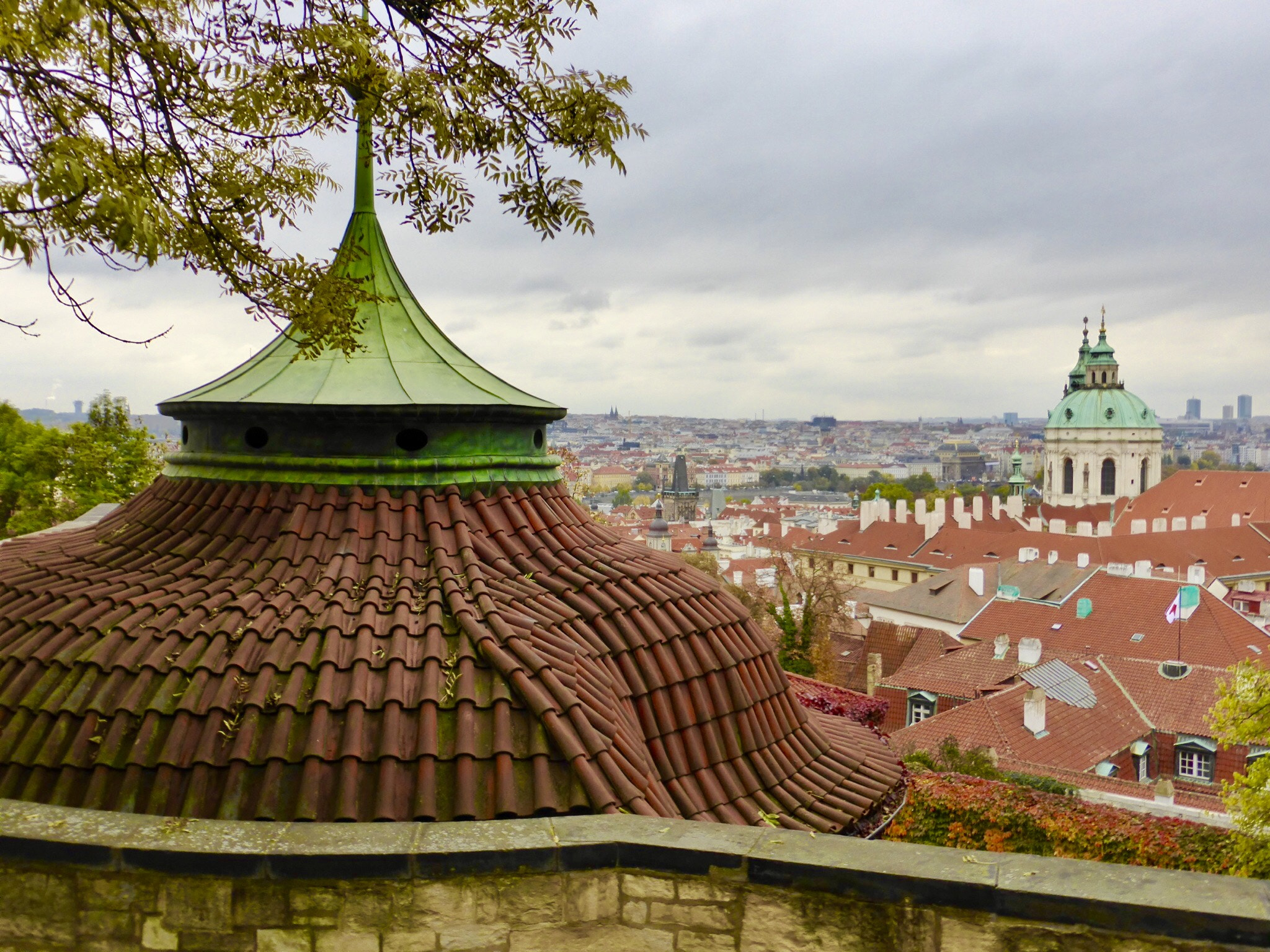 Panasonic DMC-TZ41 sample photo. Prager dächer - prague roofs photography