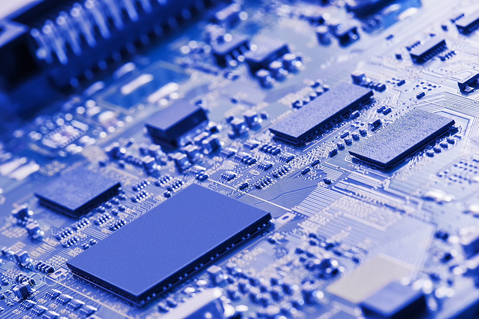 Canon EF 100mm F2.8 Macro USM sample photo. Electronic circuit board close up. photography