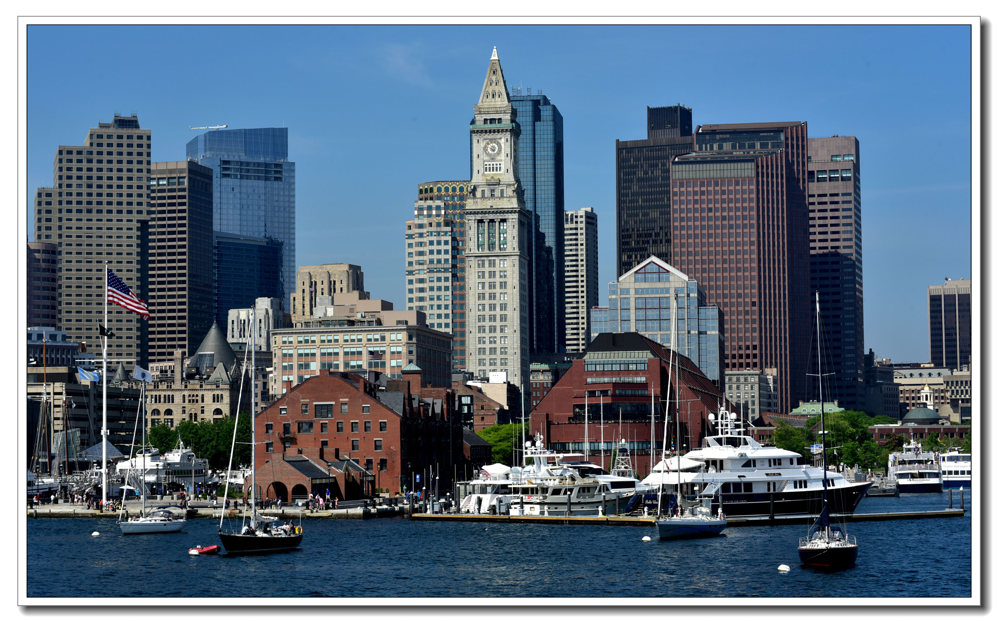 Nikon AF Nikkor 70-300mm F4-5.6G sample photo. Boston harber photography
