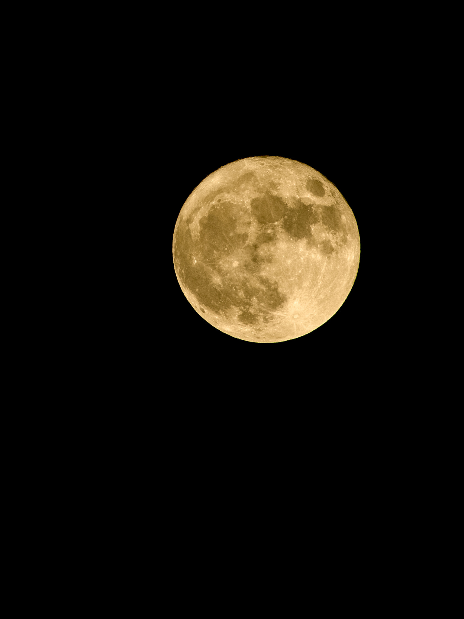 Pentax K-70 sample photo. Super moon photography