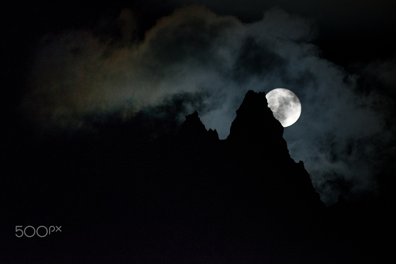 Nikon AF-Nikkor 80-200mm F2.8D ED sample photo. Super moon photography