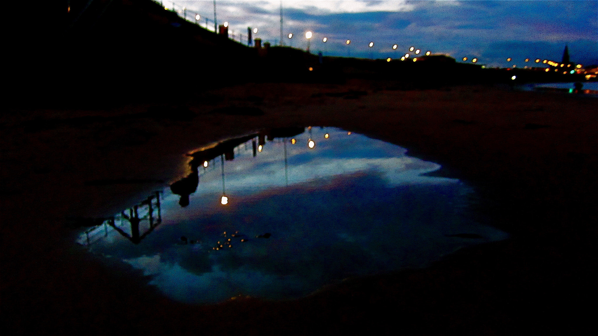 Canon PowerShot SD4000 IS (IXUS 300 HS / IXY 30S) sample photo. On the beach after the moon had risen we were on t ... photography