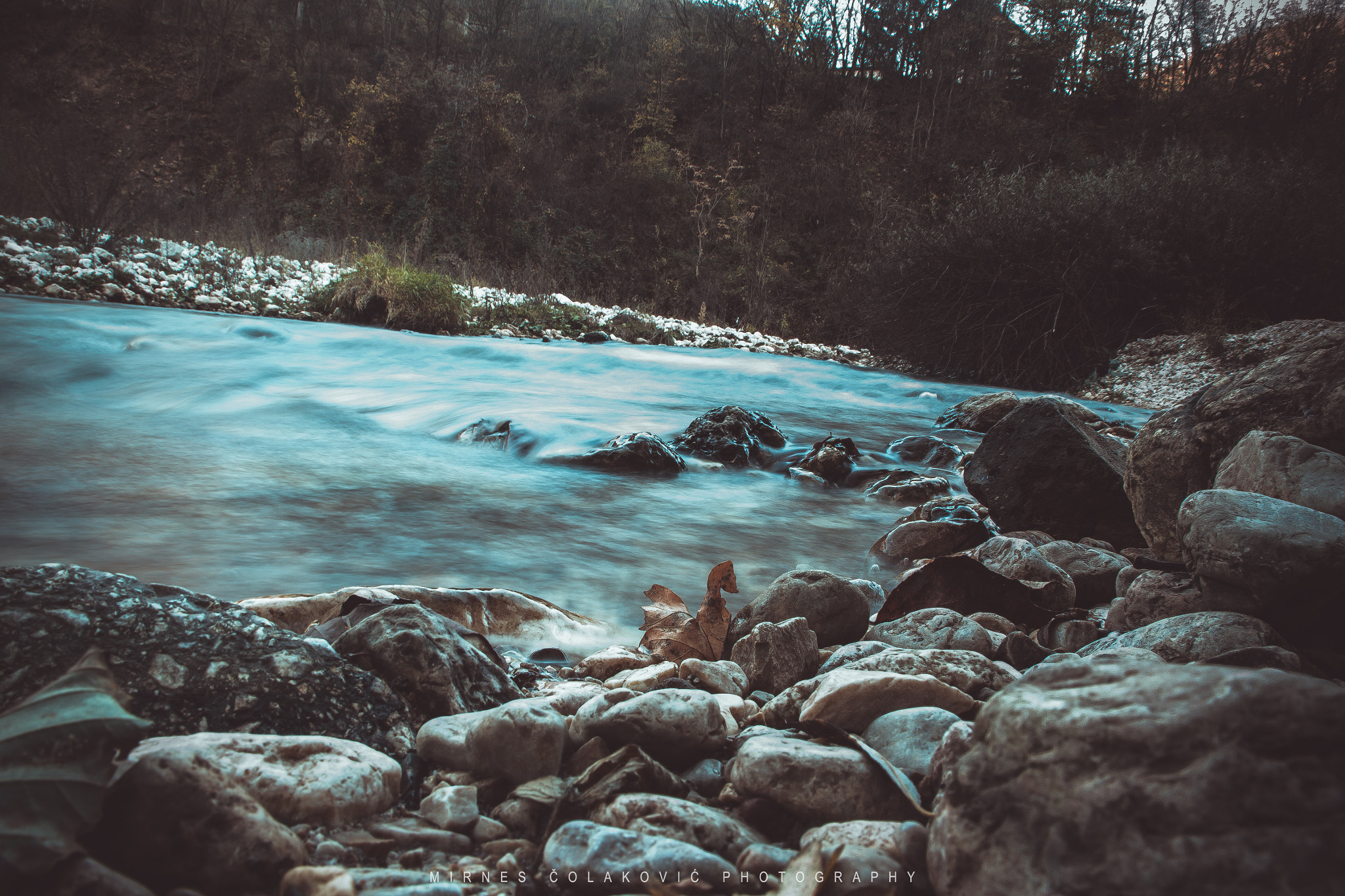 Canon EOS 50D sample photo. River miljacka photography