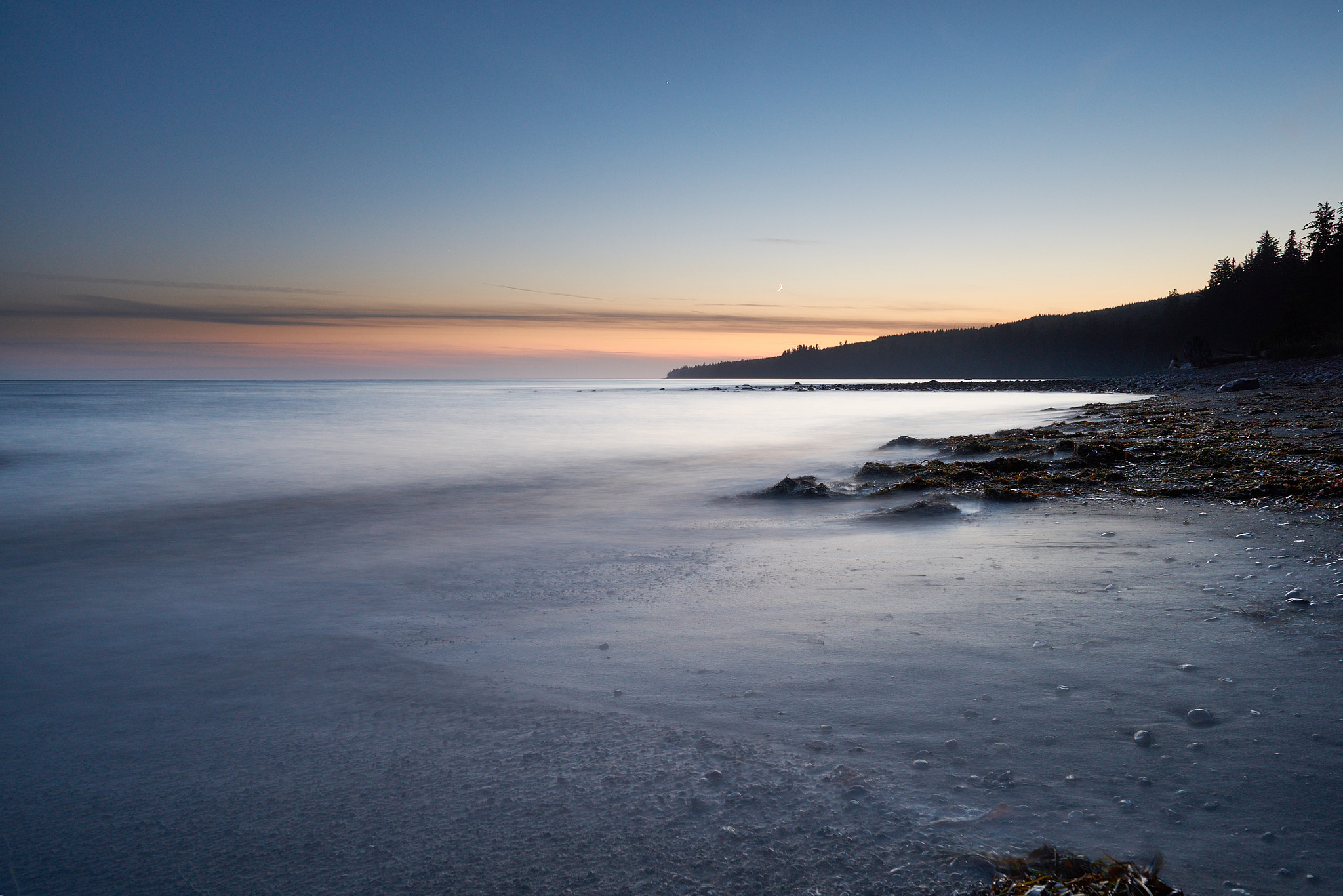 Fujifilm X-Pro1 + Fujifilm XF 14mm F2.8 R sample photo. One evening on sombrio photography