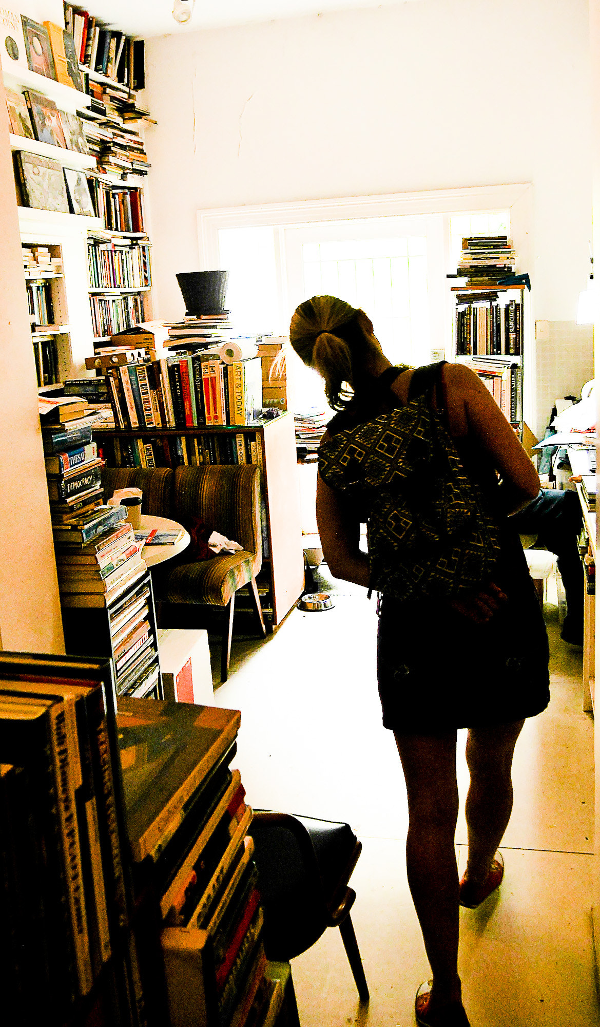 Panasonic Lumix DMC-GX7 sample photo. Bookshop photography