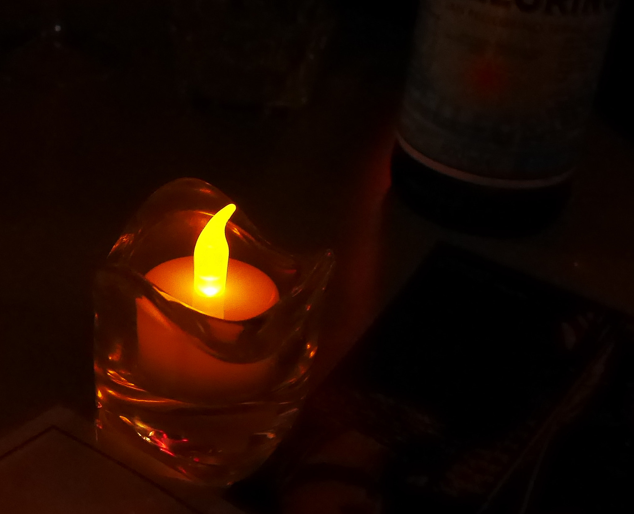 Panasonic Lumix DMC-GX7 sample photo. Candle photography