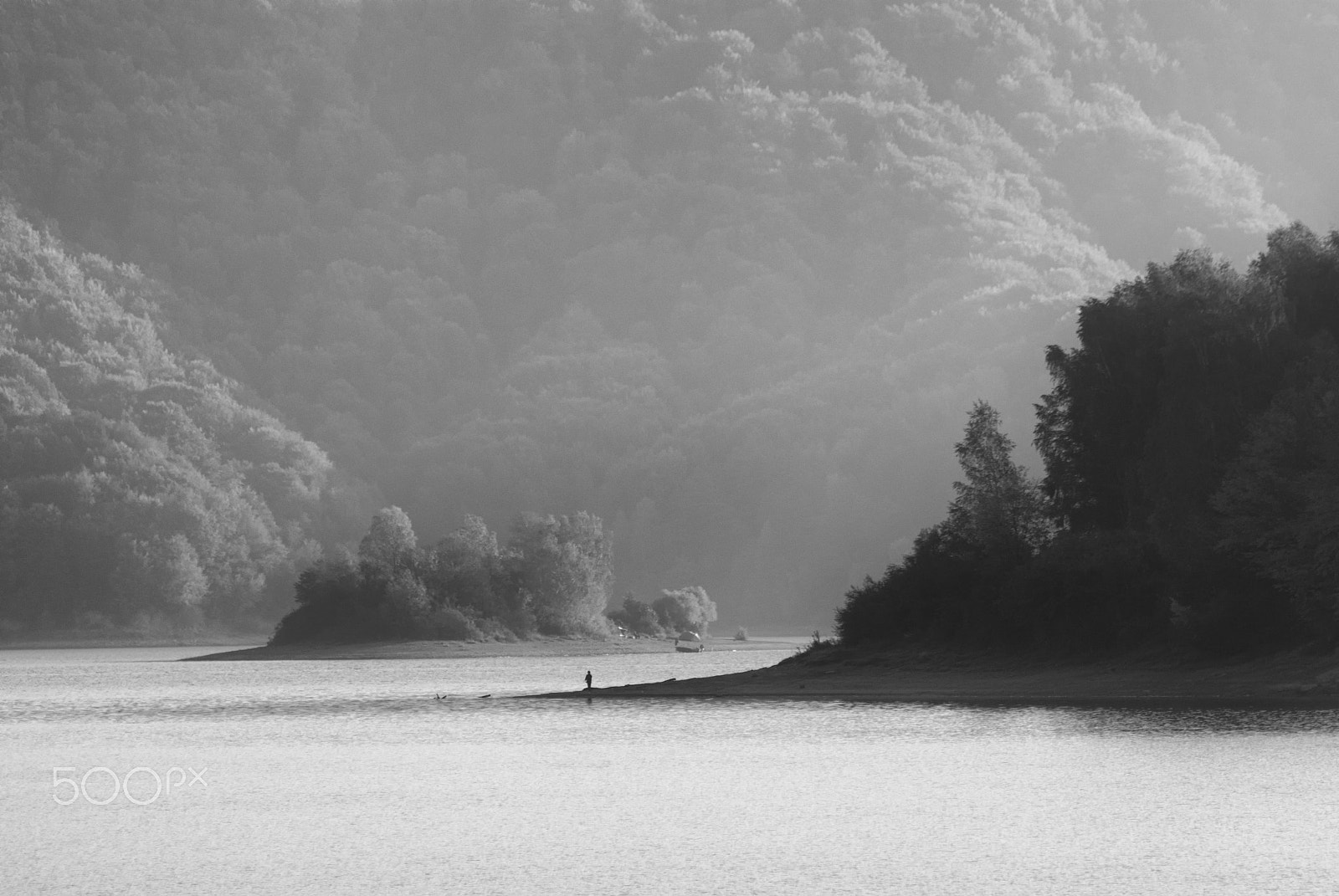 Pentax K10D sample photo. Solina lake photography