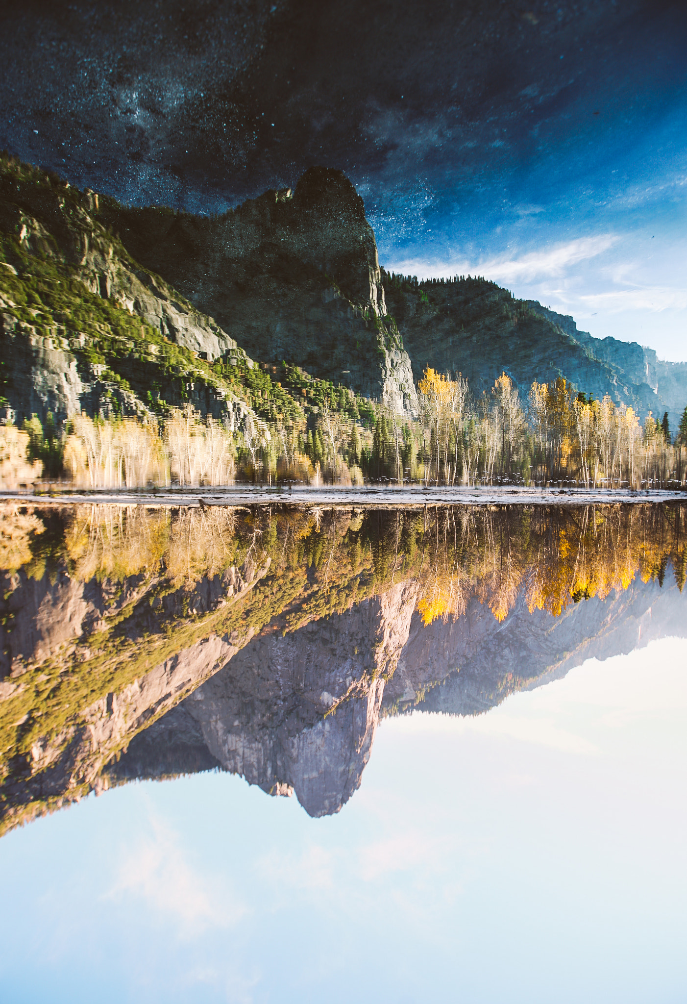 16-35mm F2.8 sample photo. Reflecting on yosemite photography