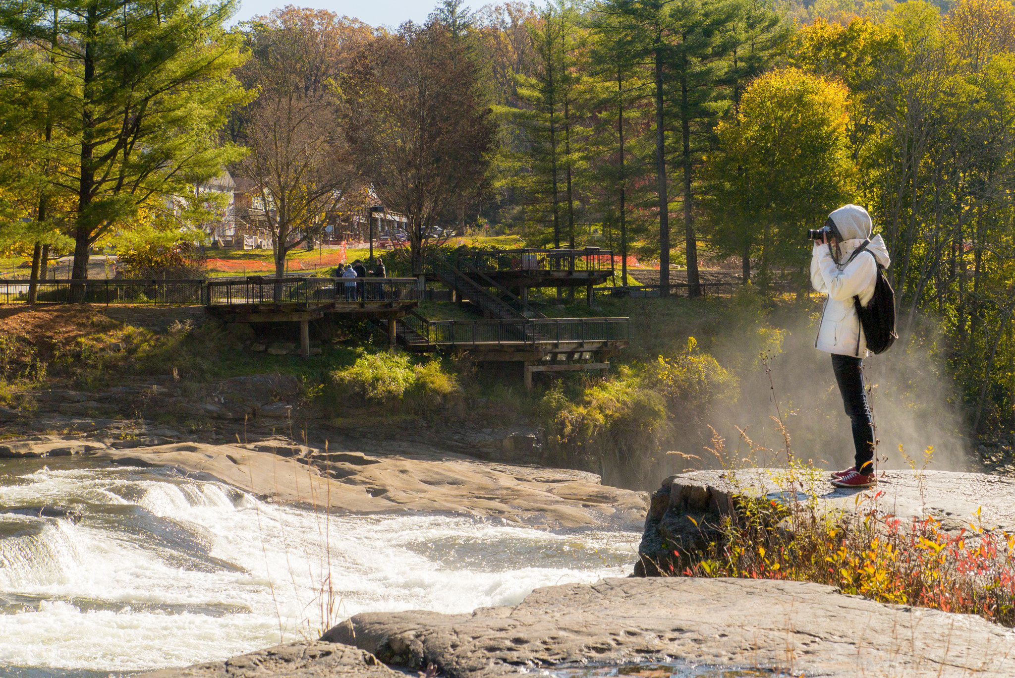 Panasonic Lumix DMC-G3 sample photo. Ohiopyle state park photography