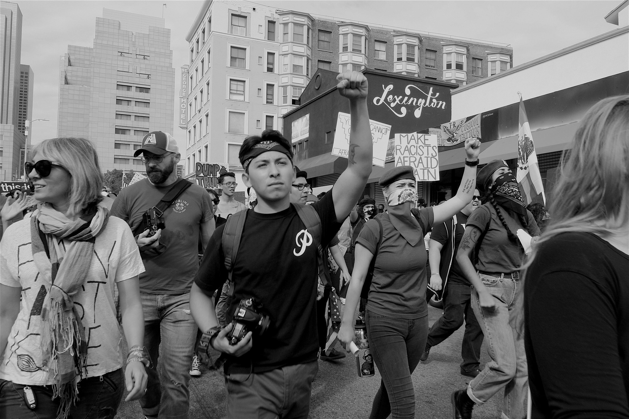 Canon EOS 40D sample photo. Fists up photography