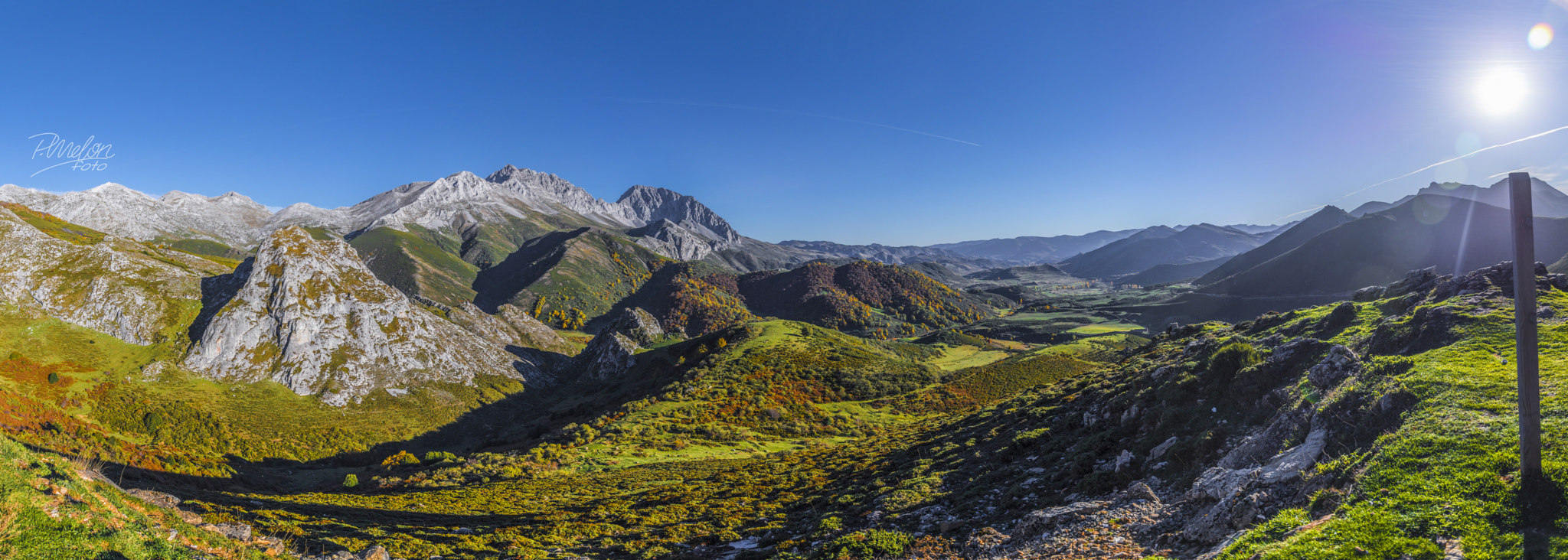 Sony SLT-A58 sample photo. Puerto ventana camino de babia 6 img pano photography