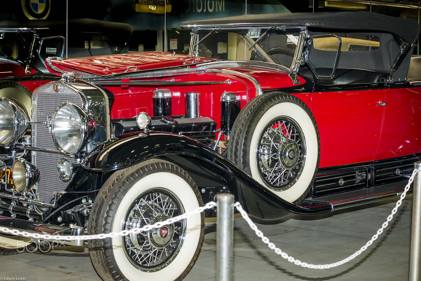 Nikon D800E sample photo. 1931 cadillac at auto museum balboa park photography
