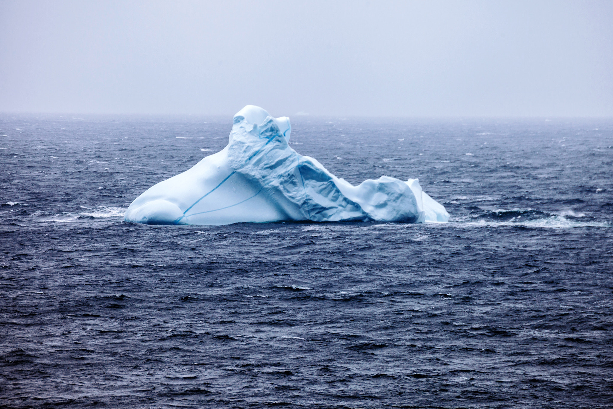 Canon EOS 5D Mark II sample photo. Iceberg in newfoundland. photography