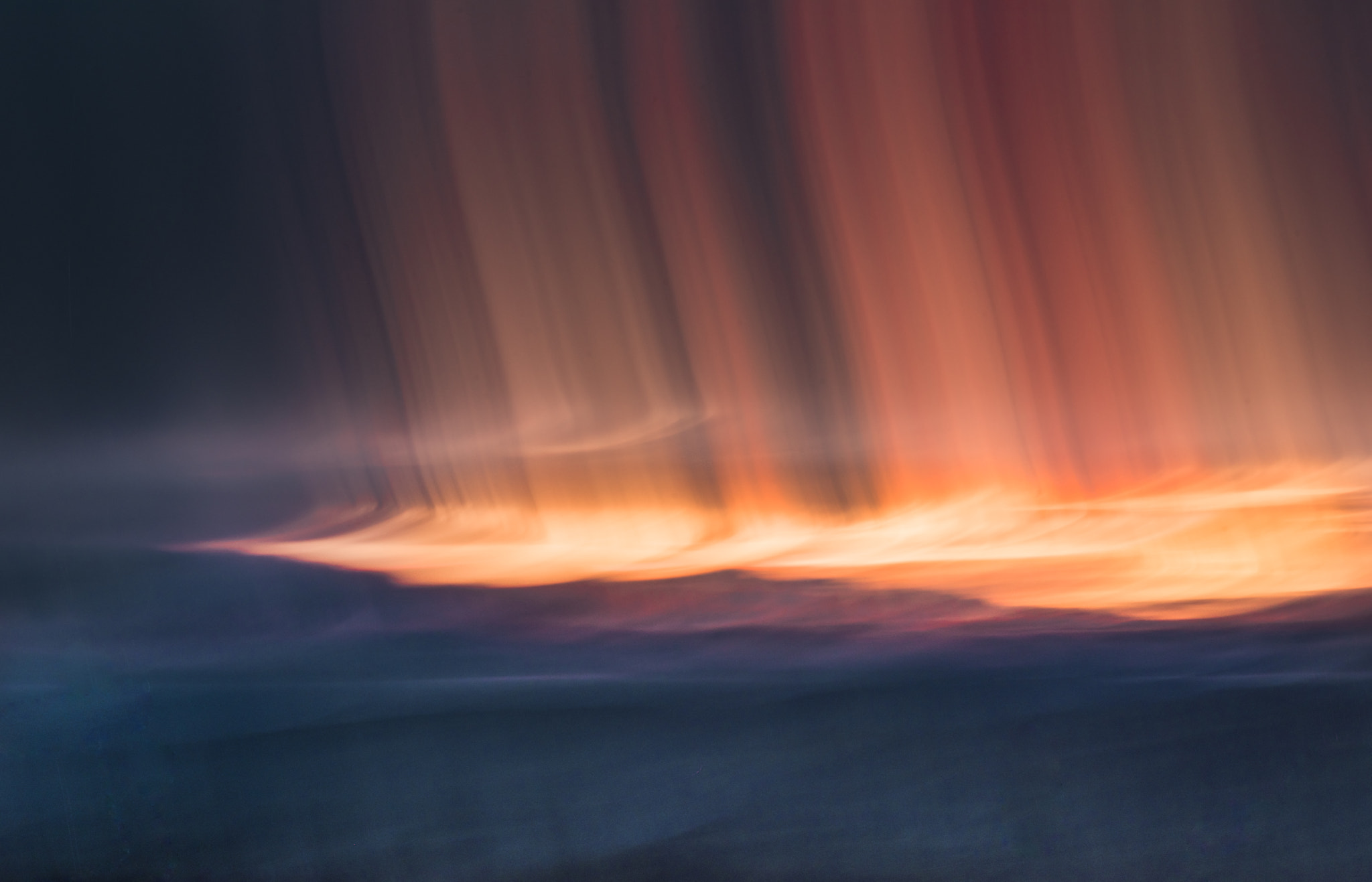 Nikon D810 sample photo. Abstract sunset photography