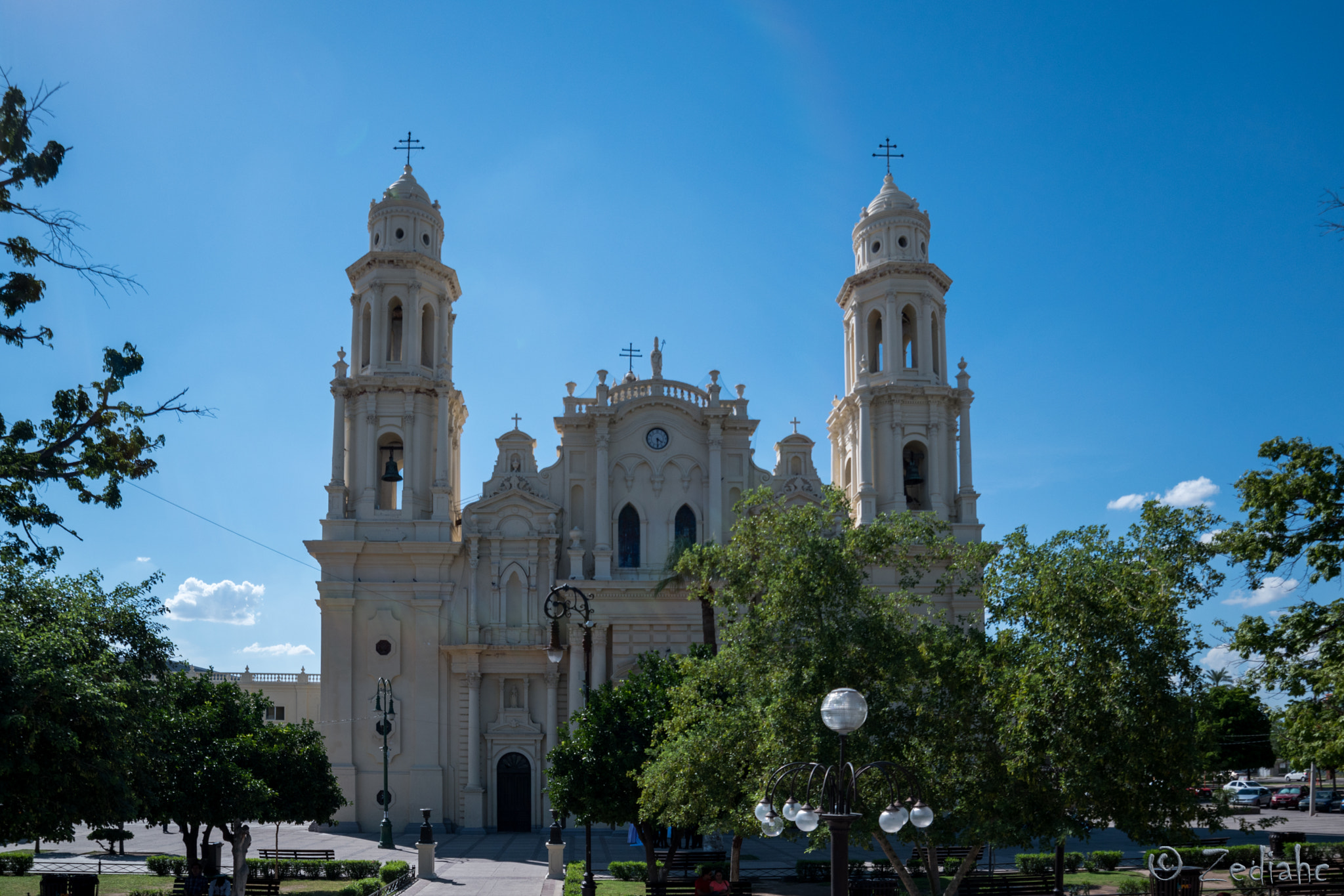 Samyang 14mm F2.8 ED AS IF UMC sample photo. Catedral de hermosillo photography