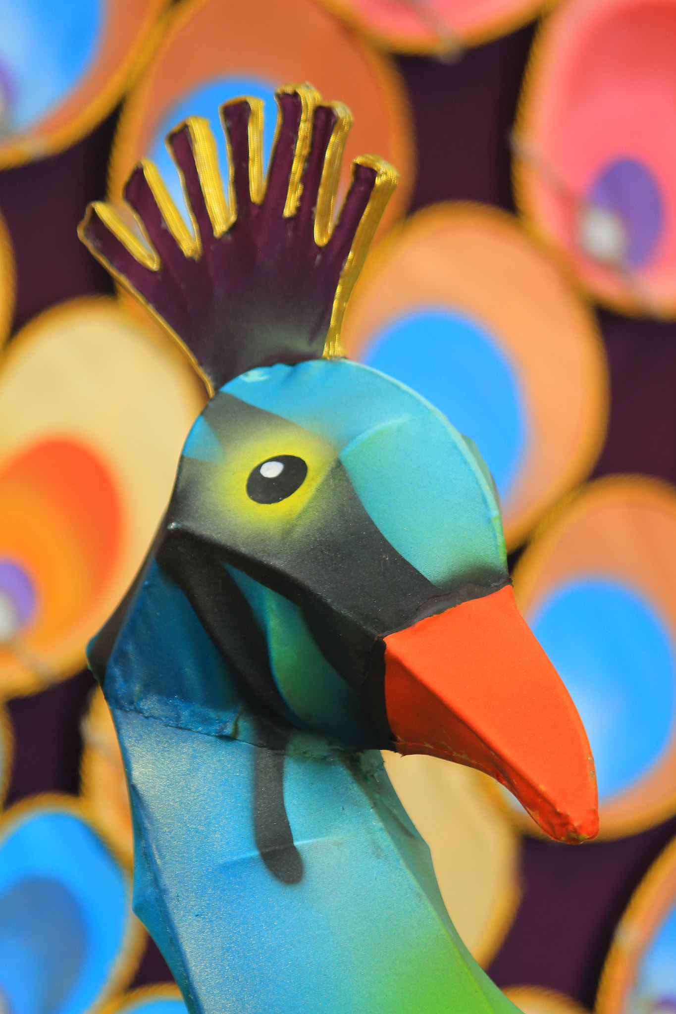 Canon EF-S 55-250mm F4-5.6 IS sample photo. Peacock photography