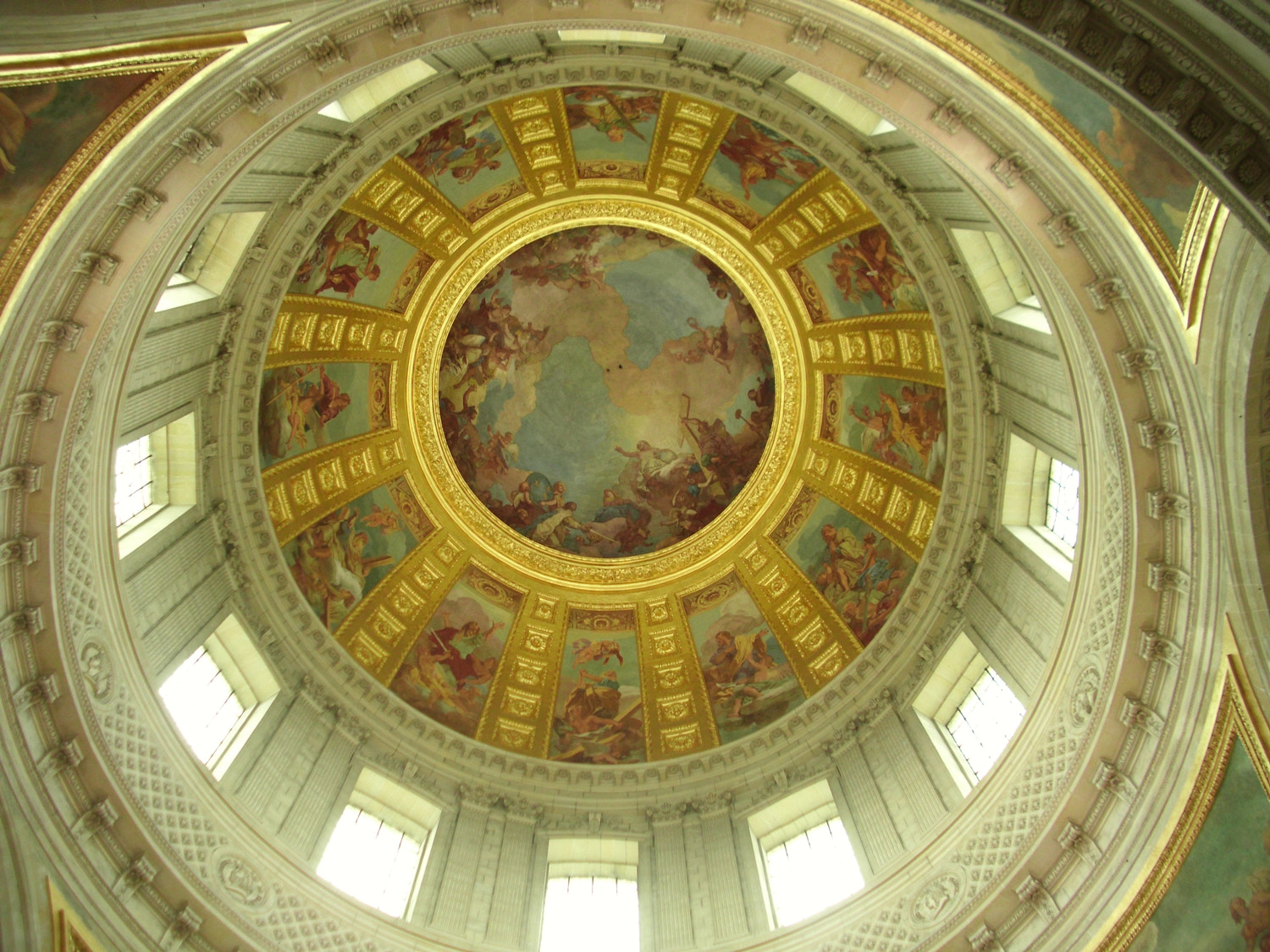 Benq DC C1060 sample photo. Dome of les invalides ii photography
