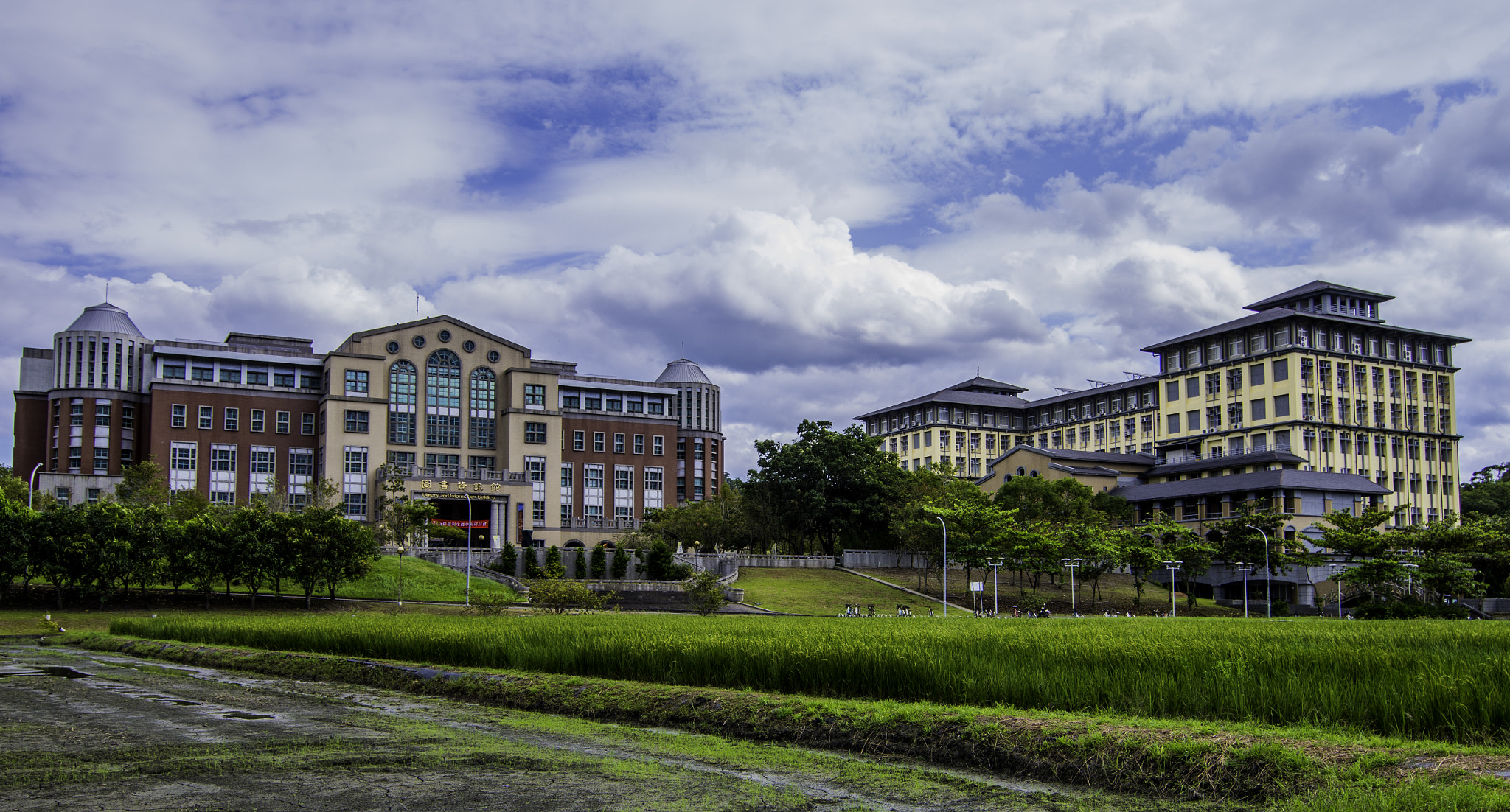 Pentax K-50 sample photo. Chiayi university photography