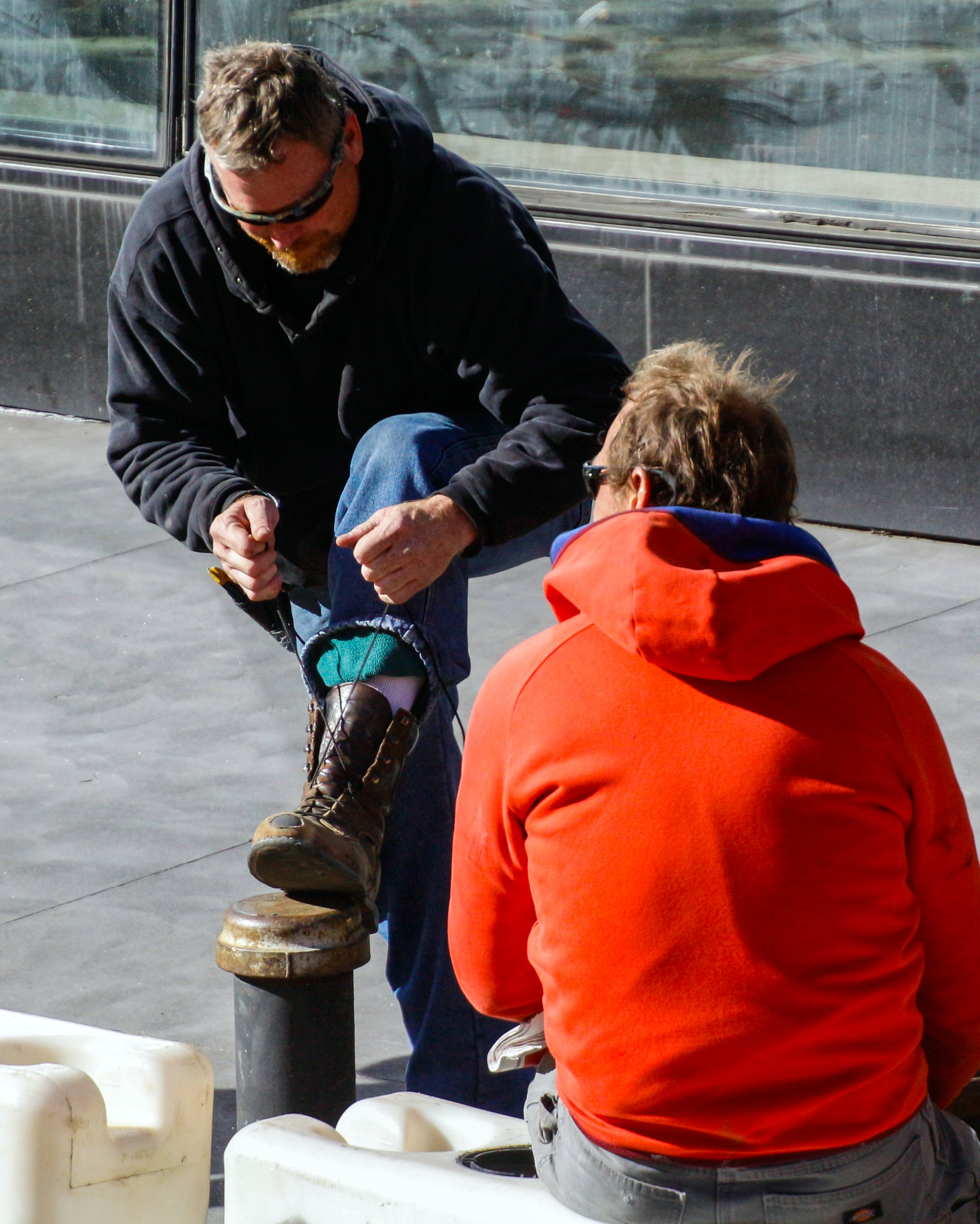 Canon EOS 700D (EOS Rebel T5i / EOS Kiss X7i) sample photo. The worn boot photography