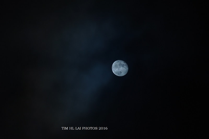 Sony SLT-A77 sample photo. Blue moon photography