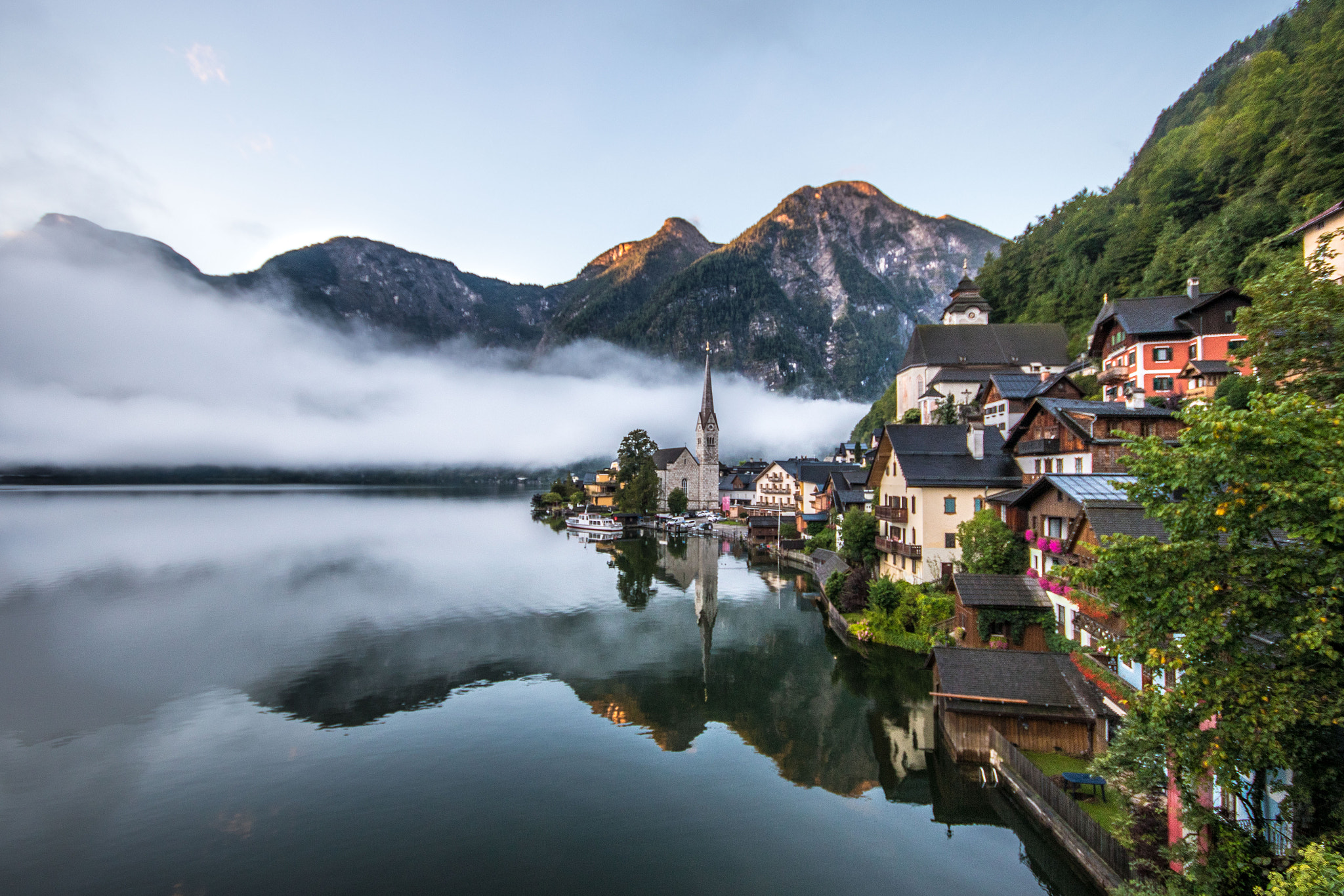Sigma 10-20mm F4-5.6 EX DC HSM sample photo. Hallstatt, austria photography