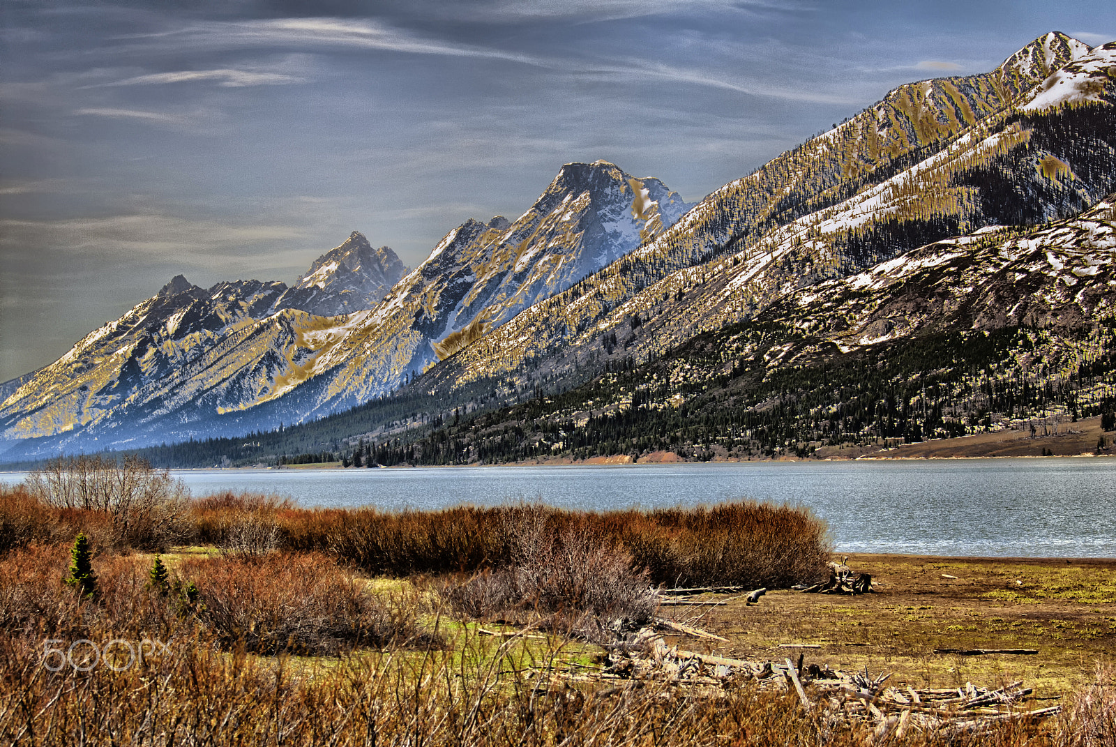Nikon D200 sample photo. Great tetons photography