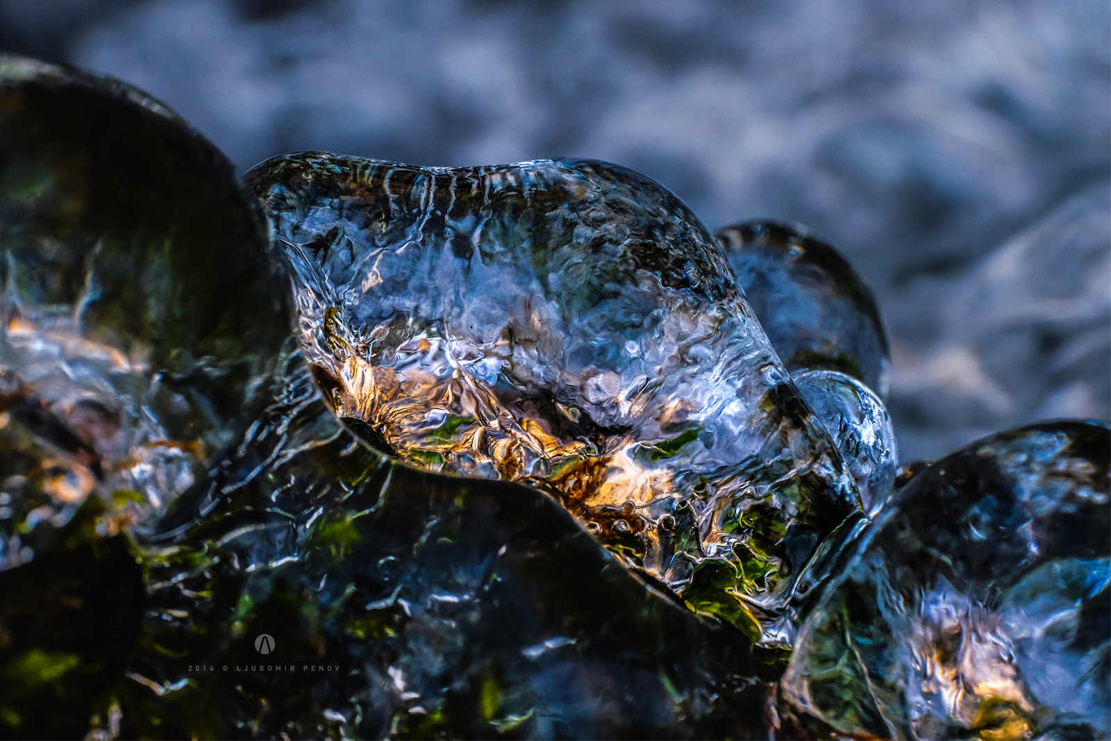 ZEISS Touit 50mm F2.8 sample photo. Colorful ice photography