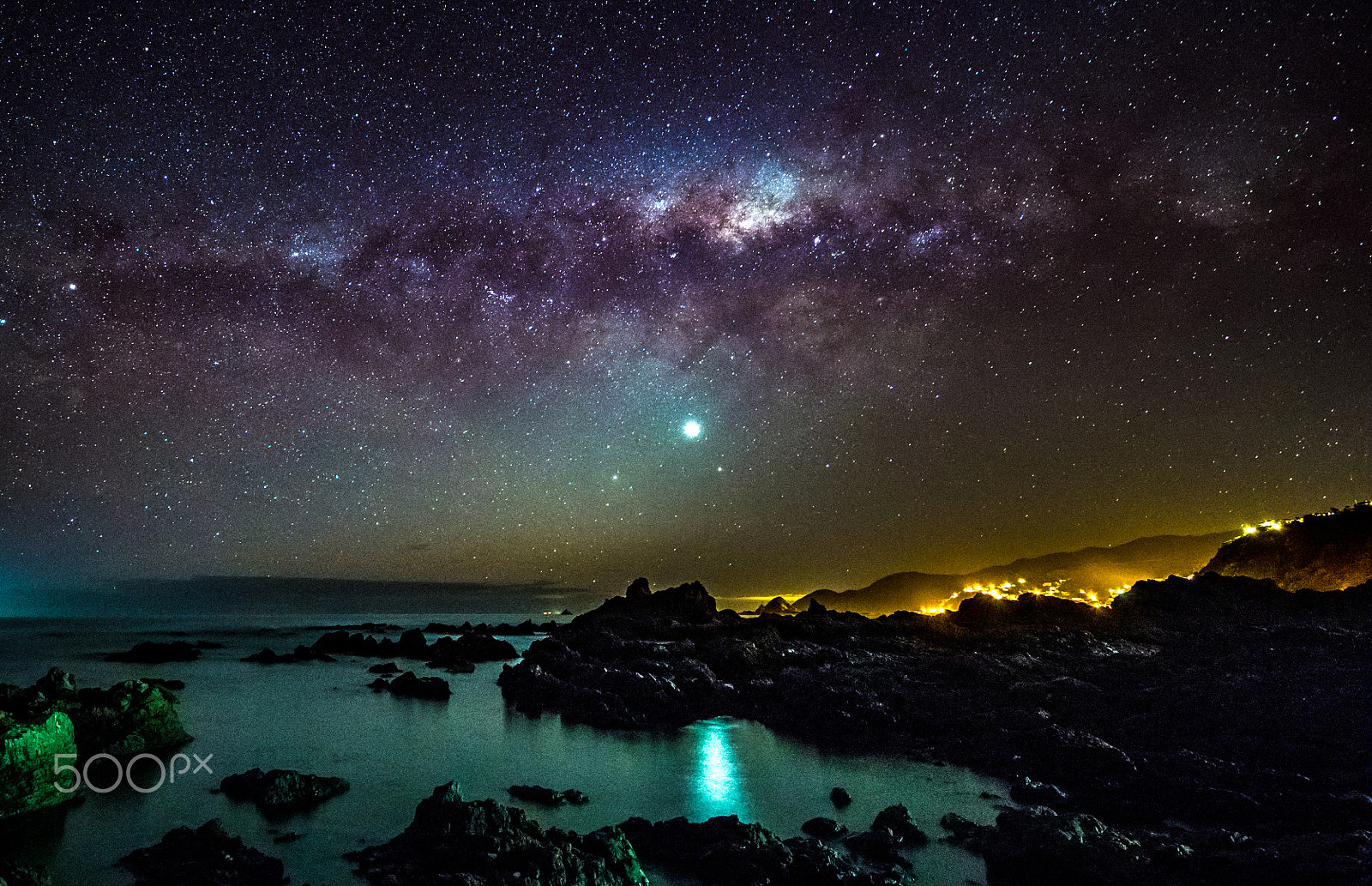 Canon EOS 6D + Canon EF 11-24mm F4L USM sample photo. Venus and the milky way photography
