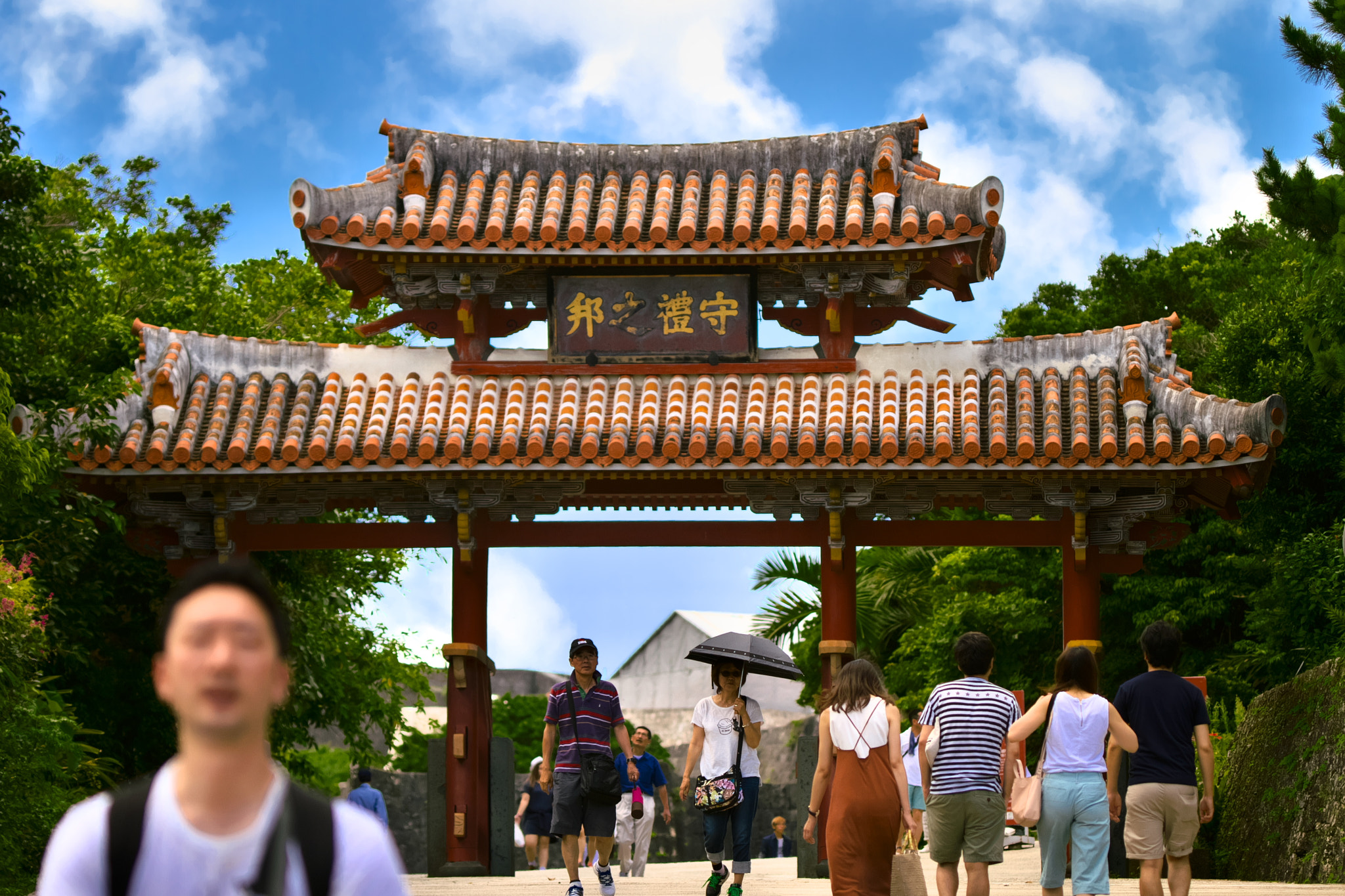 Canon EOS 7D + Canon EF 100mm F2.8 Macro USM sample photo. Shuri gate photography