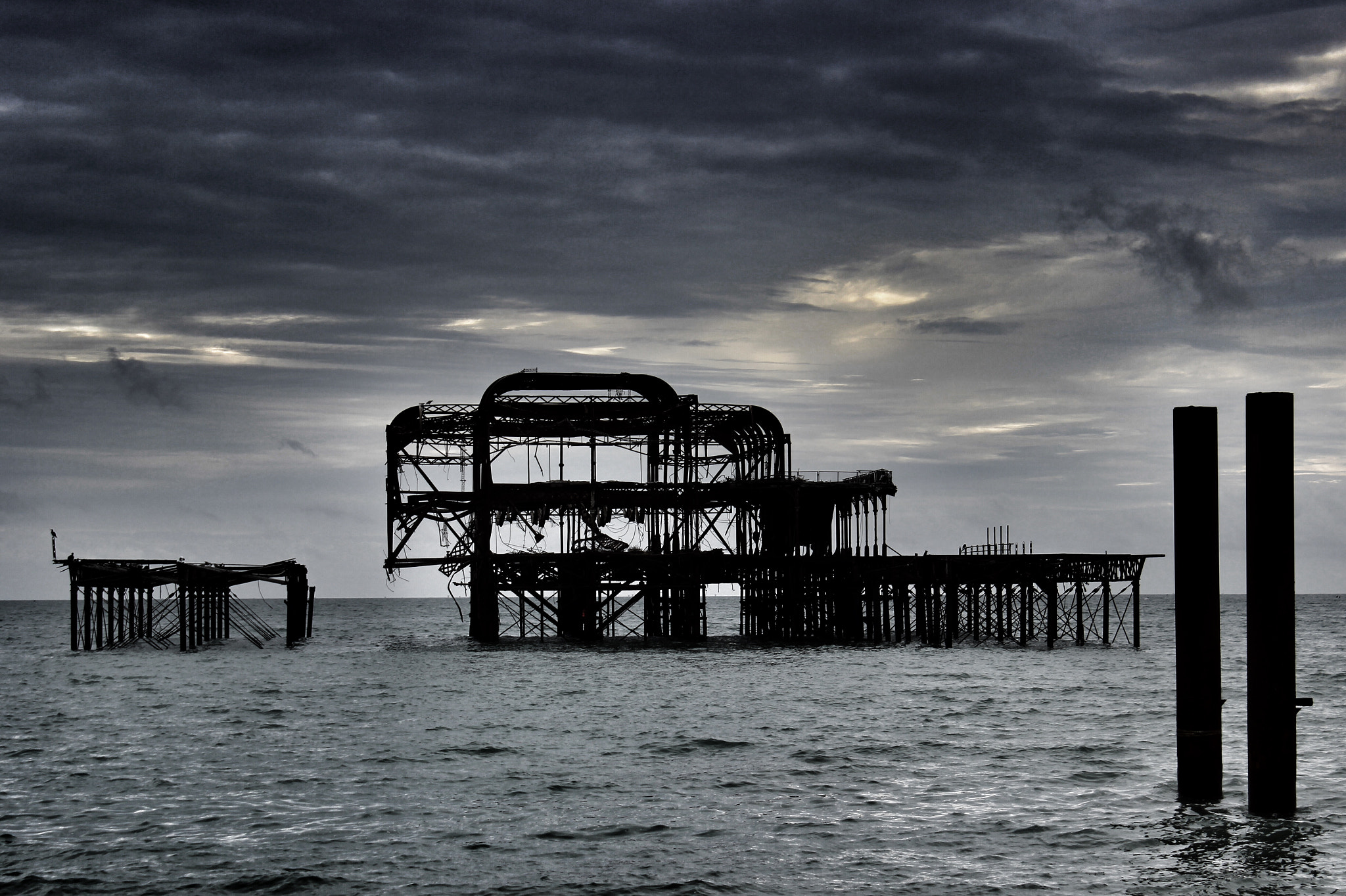 Canon EF-S 18-55mm F3.5-5.6 IS II sample photo. West pier ii photography