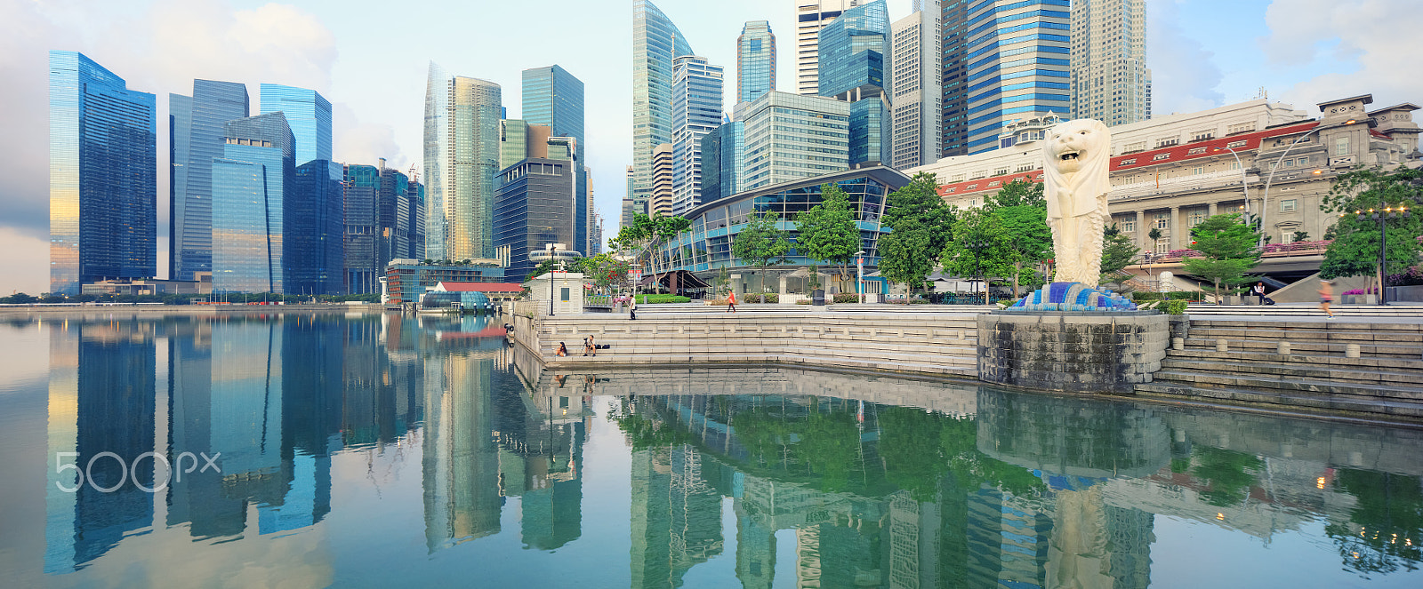 Canon TS-E 24.0mm f/3.5 L II sample photo. View of central singapore photography