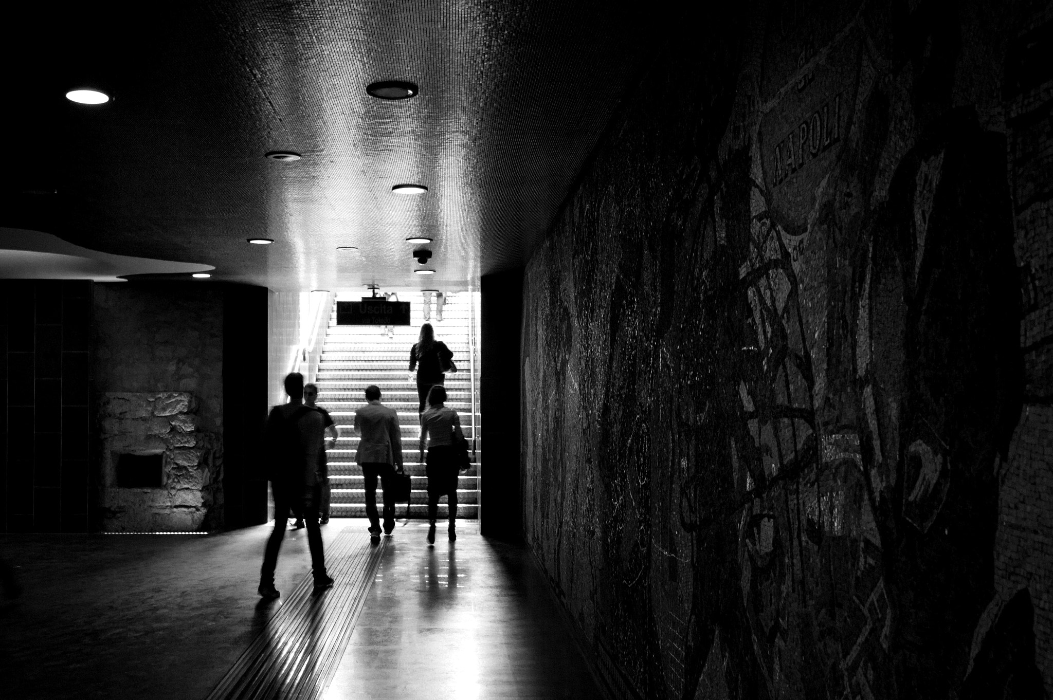 Nikon D3200 sample photo. Exit photography