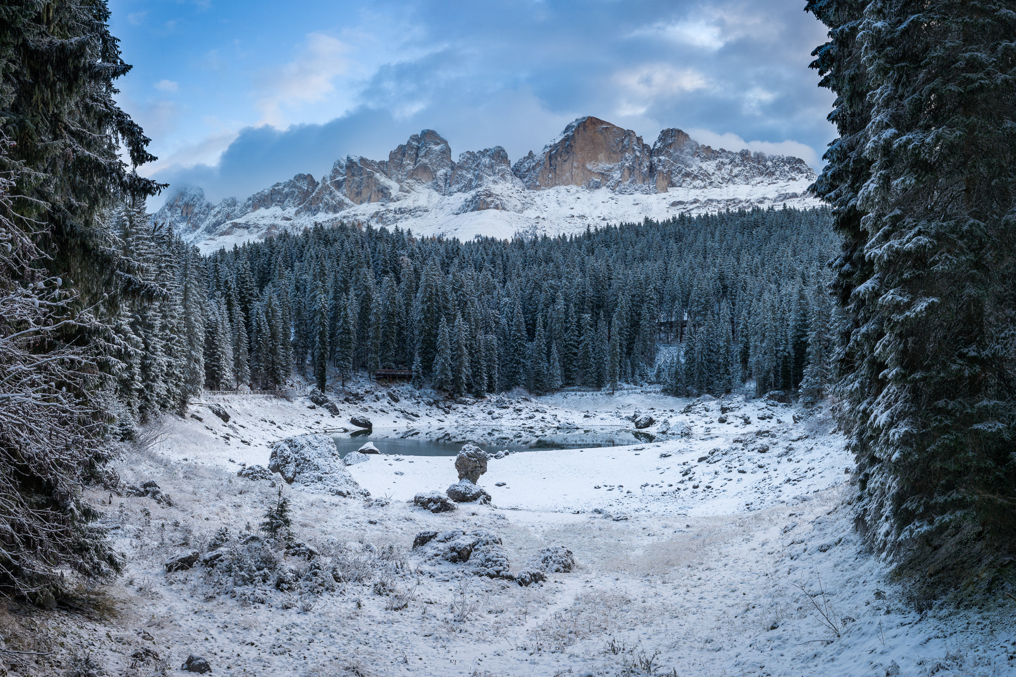 Sony a99 II sample photo. Lago di carezza 3 photography