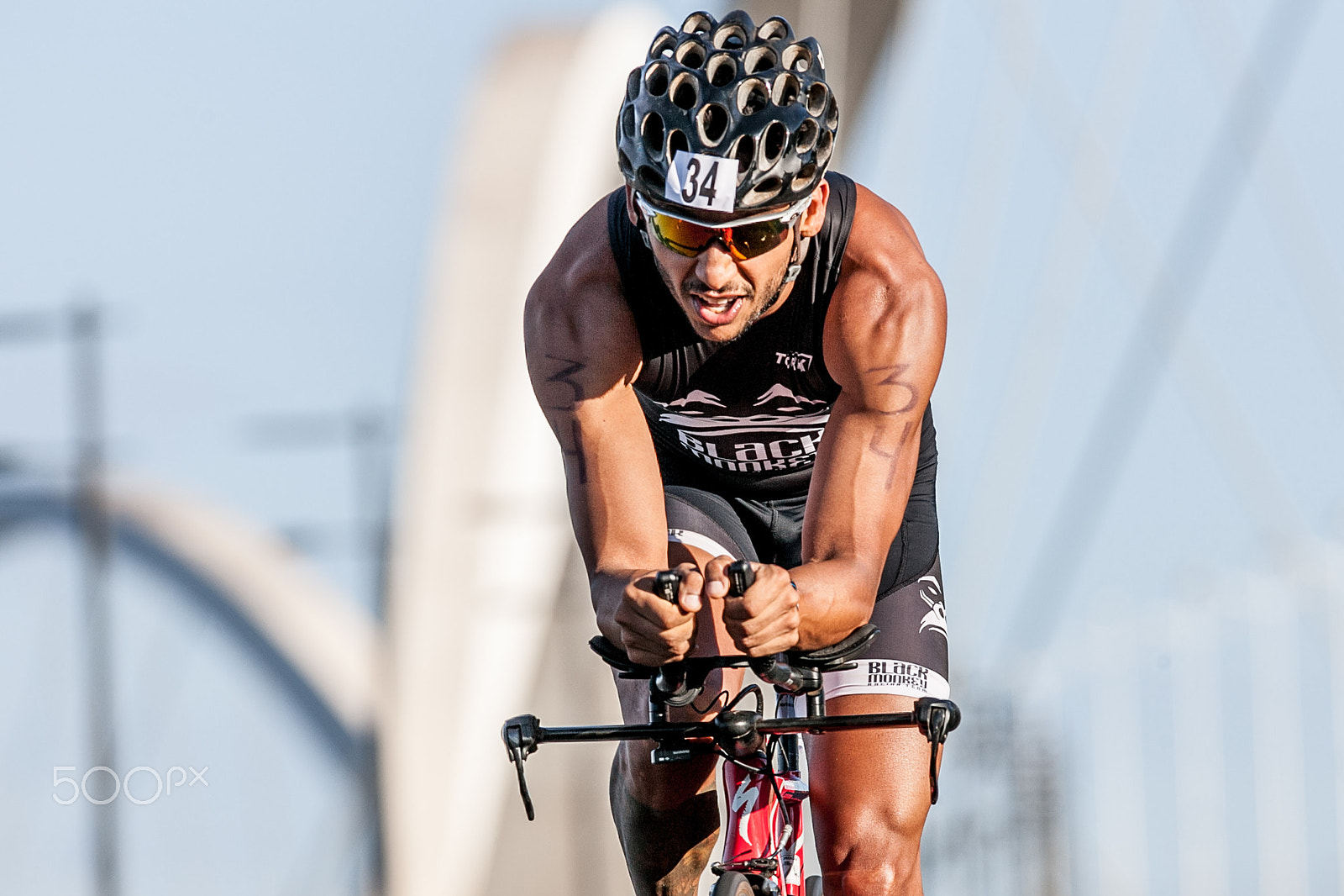 Canon EF 300mm F2.8L IS USM sample photo. Biker photography