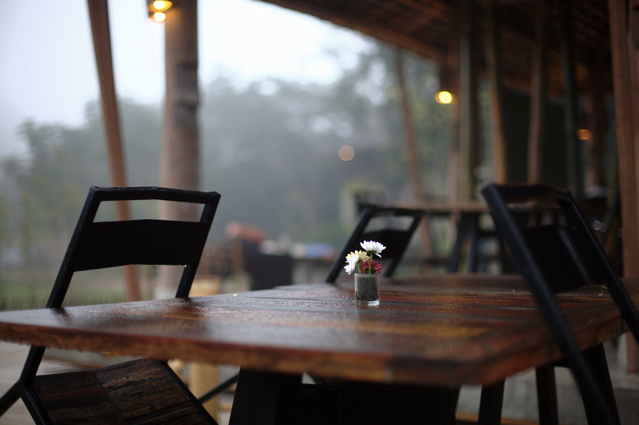 Canon EOS 5D sample photo. Closed cafe photography